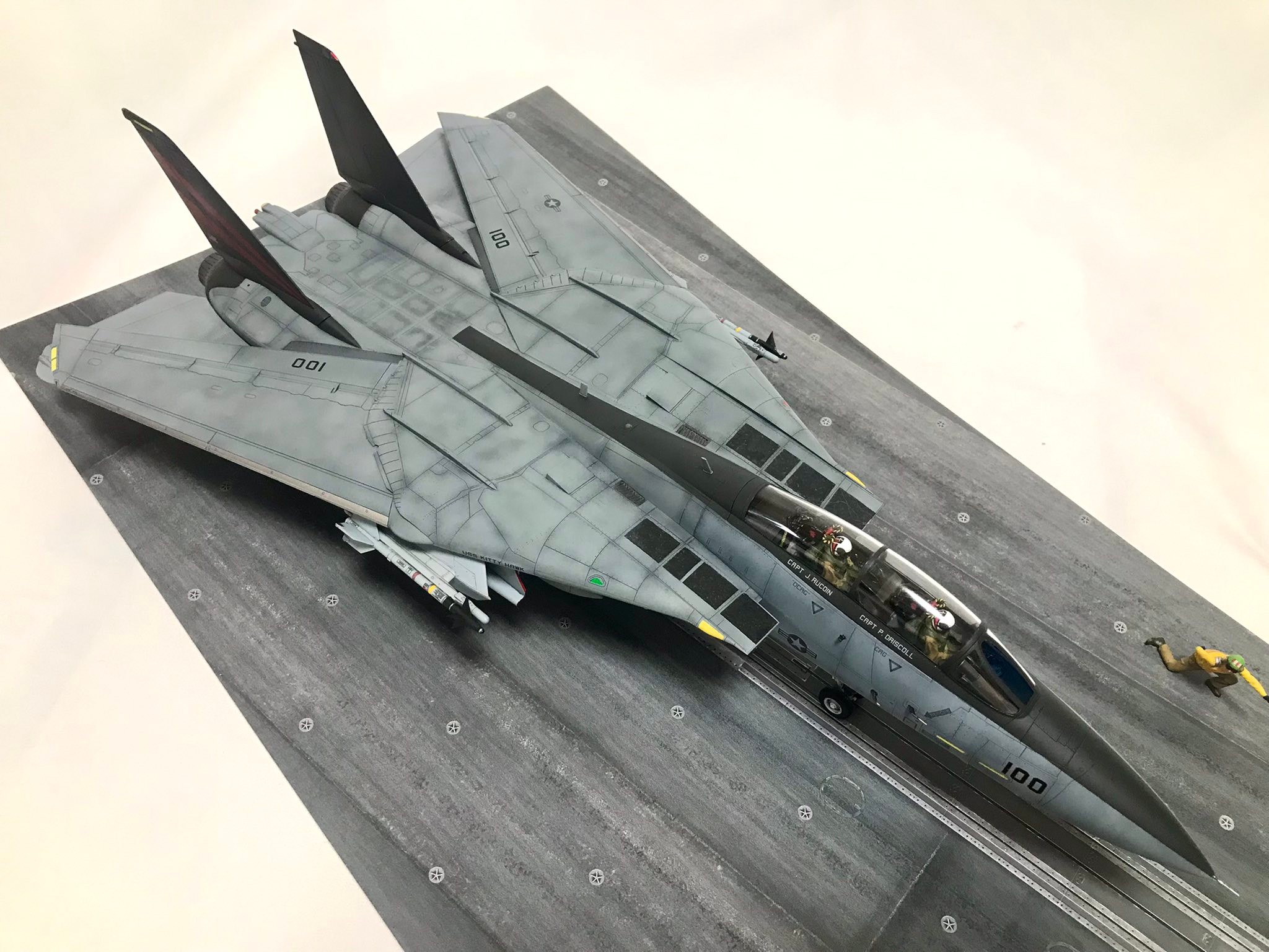 WITTY WINGS F-14 TOMCAT VF-154 BLACK KNIGHTS NF100- 2003