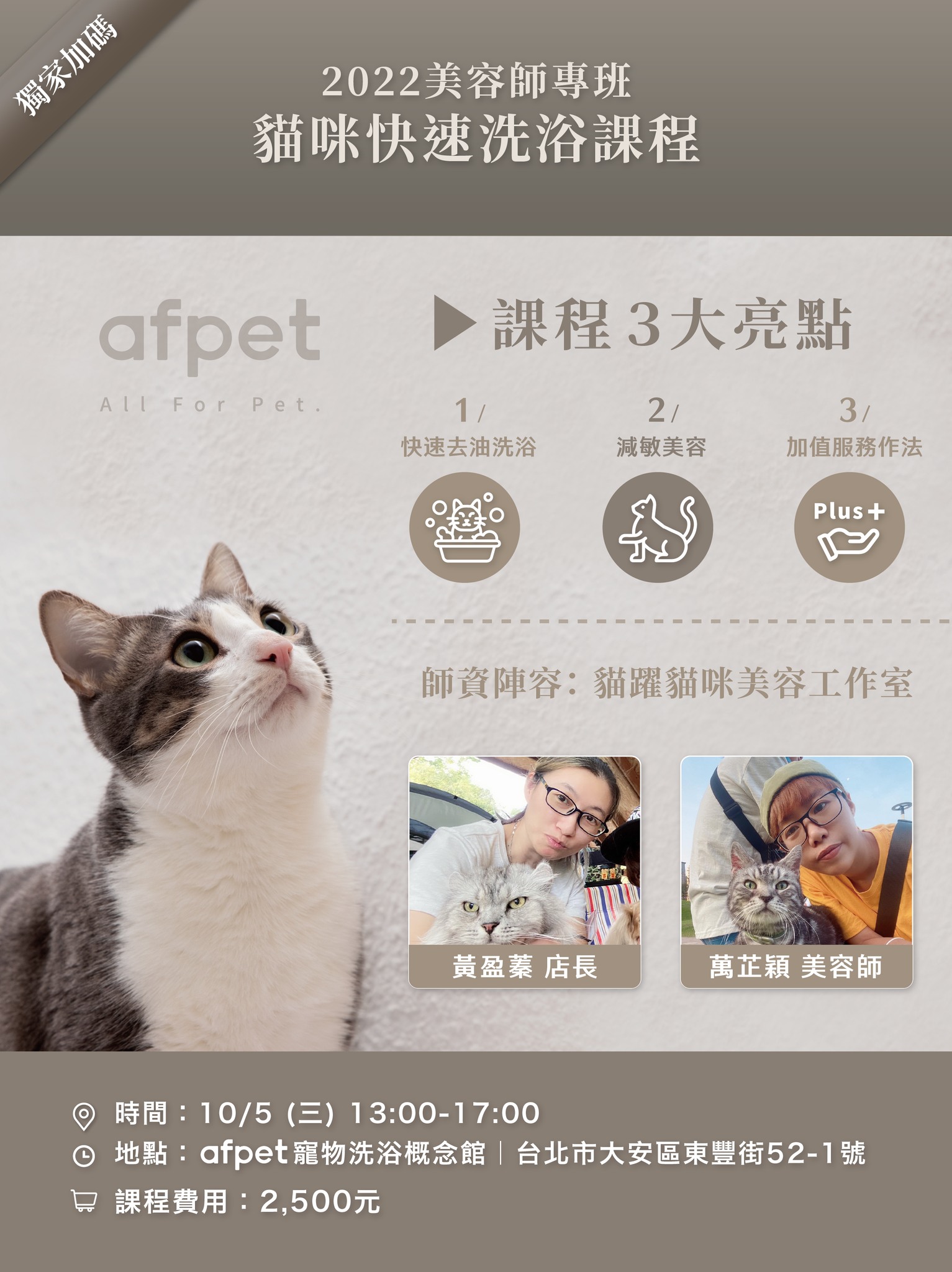 艾芙樂 afpet TW - 你的美容店還不收貓咪嗎？ 那真的虧大了🥺 ...