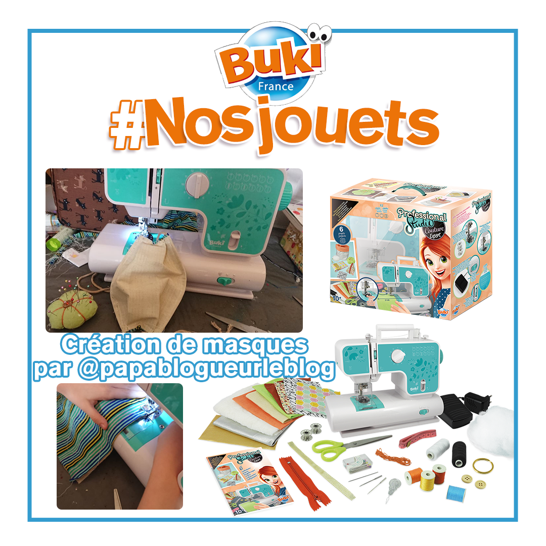 Machine à coudre enfant BUKI Professional Studio Couture Expert - Loisirs créatifs