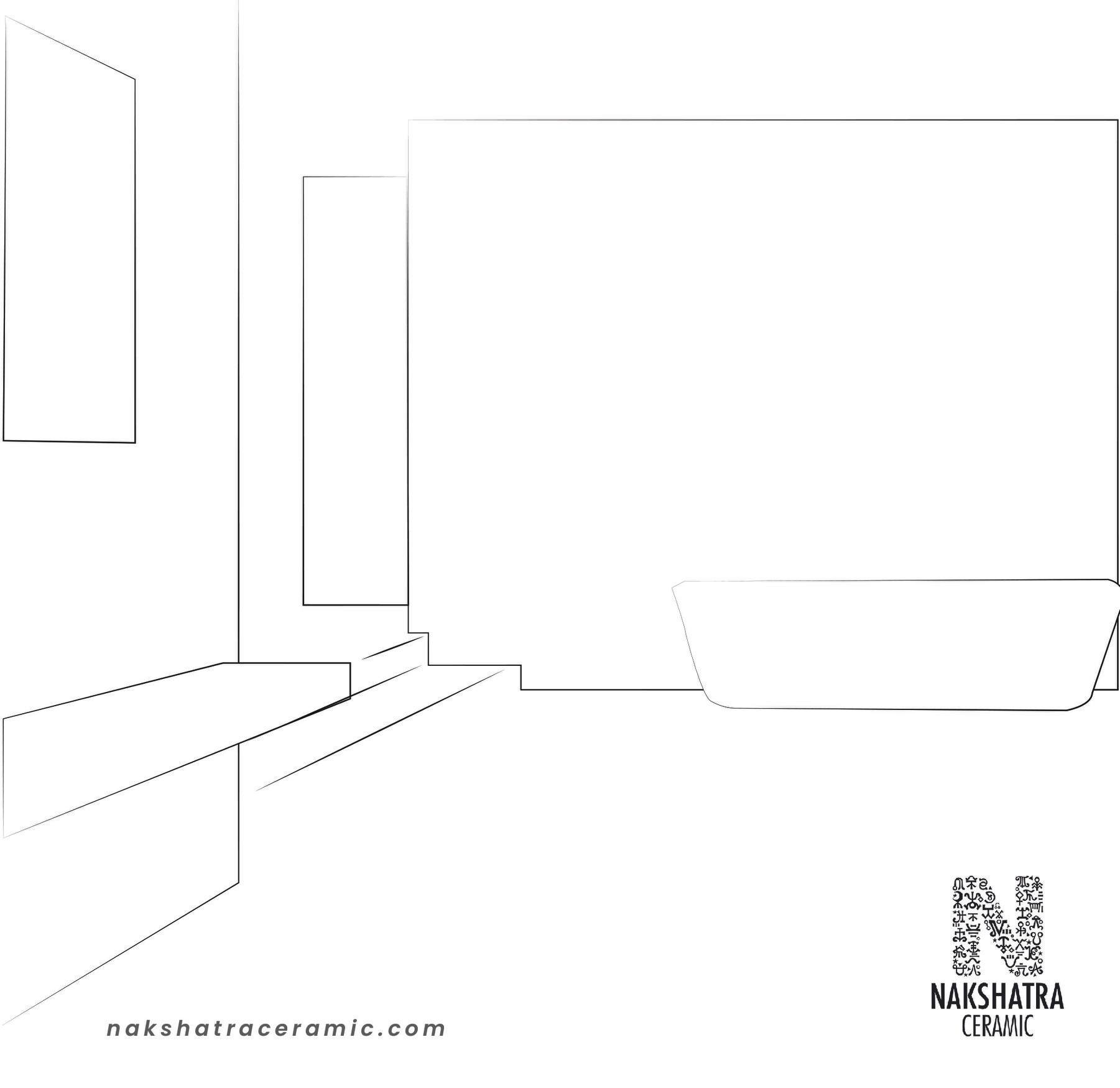 SATATUARIO INFINITY 1200X2400MM Glossy... - Nakshatra Ceramic