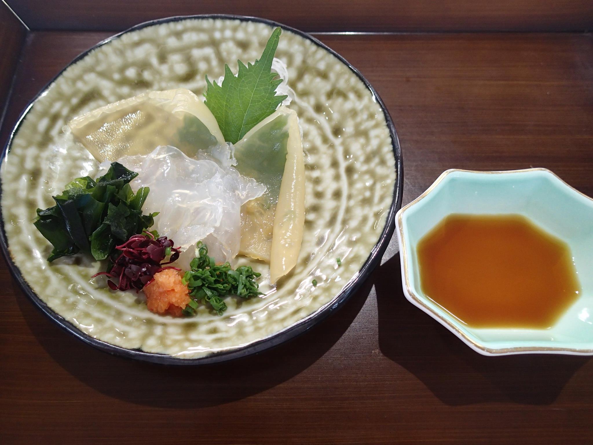 越前 クラゲ 食べる