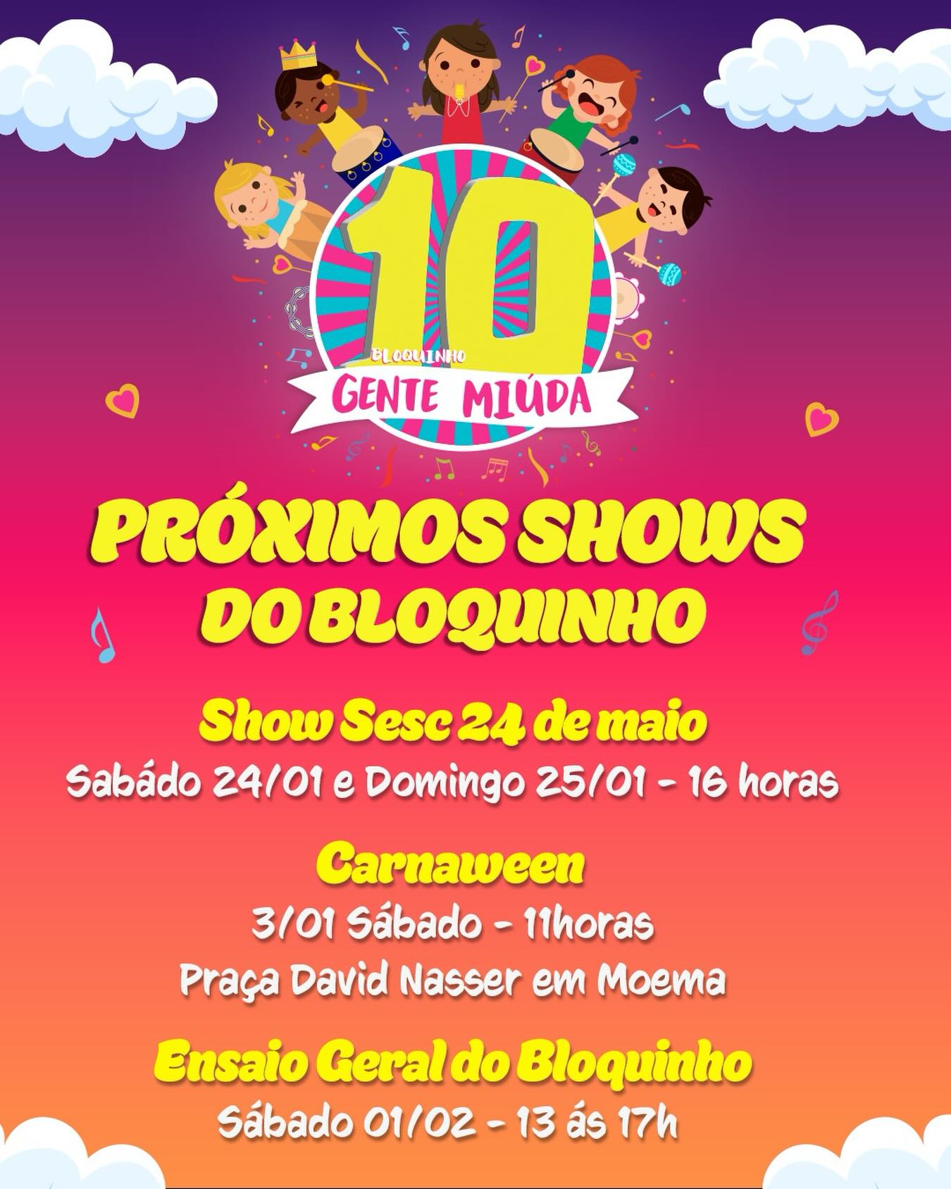 Bloquinho Gente Miúda