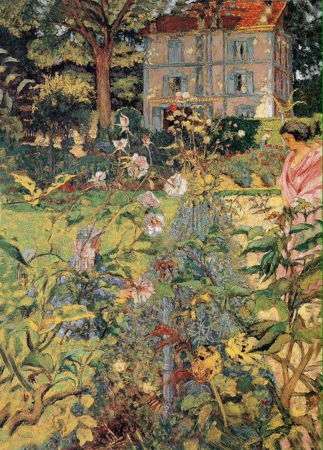 Édouard Vuillard (1868-1940) Morning In The garden at Vaucresson, 1920