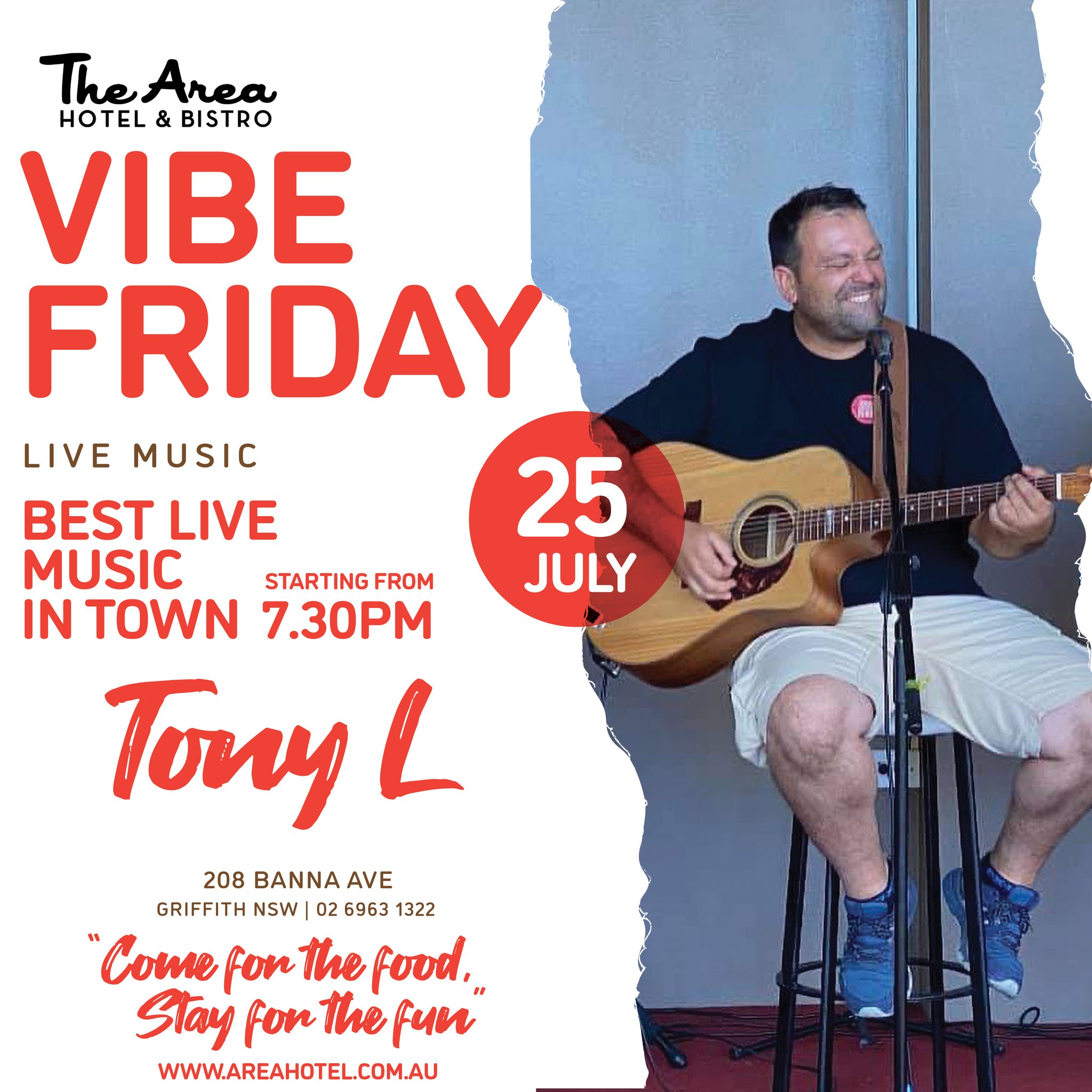 THE AREA - 🎶 Get ready to kick off your weekend with our Friday Vibe ...