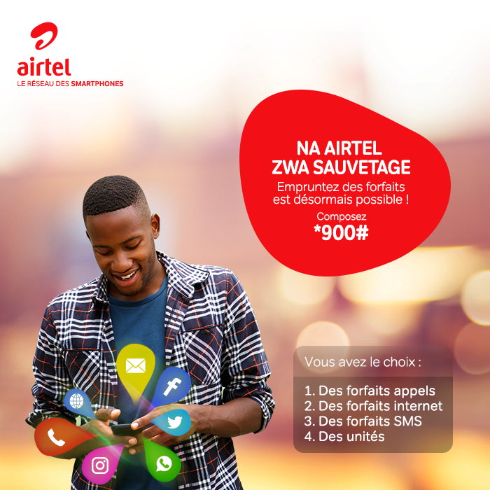 Airtel - En plus des unités, Emprunter des forfaits est désormais ...