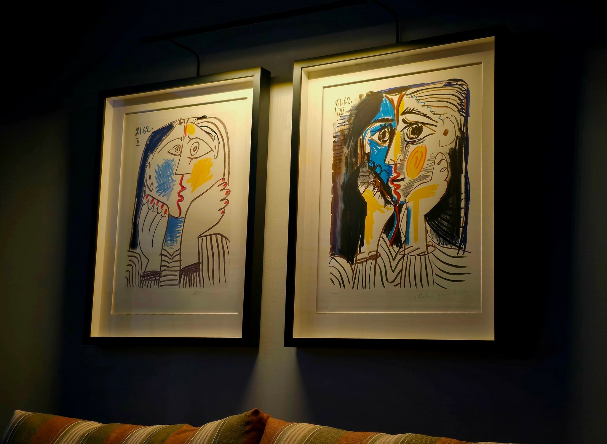 Pablo Picasso signed lithographs acquired display picture 1