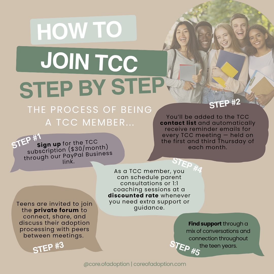 The process of becoming a member... - CORE of Adoption, LLC | Facebook