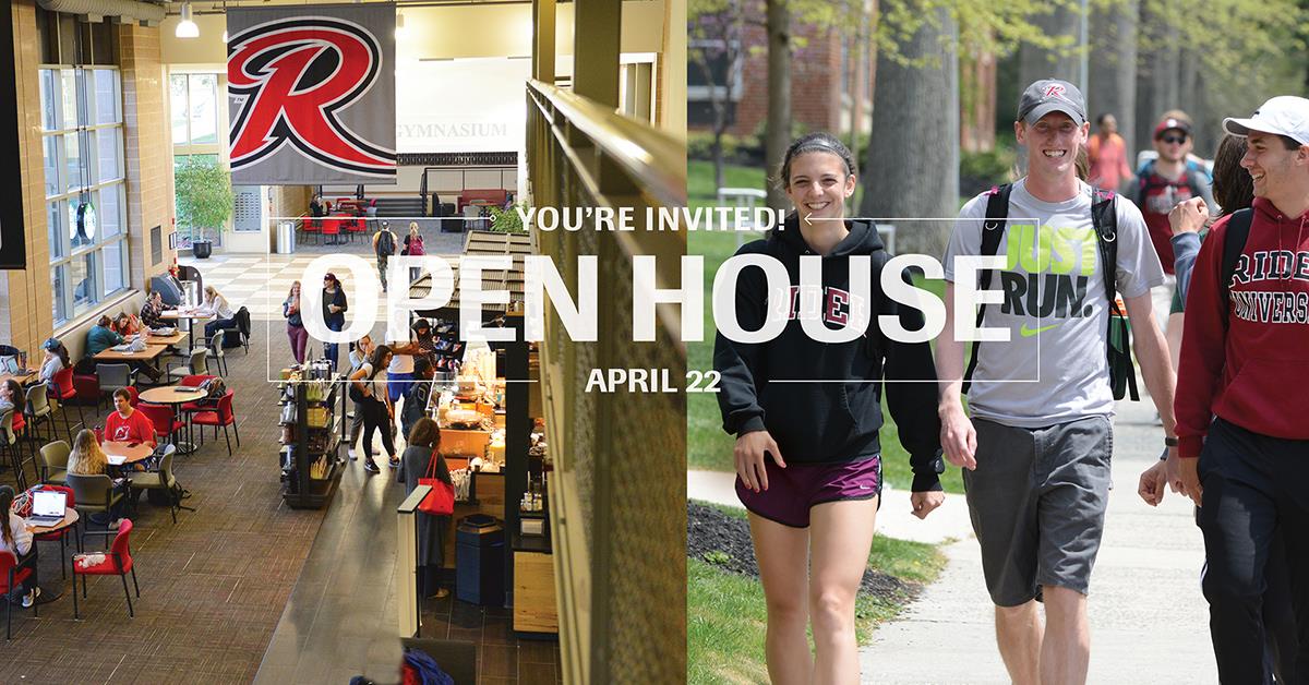 Rider - Don't miss Rider University’s spring Undergraduate Open House ...