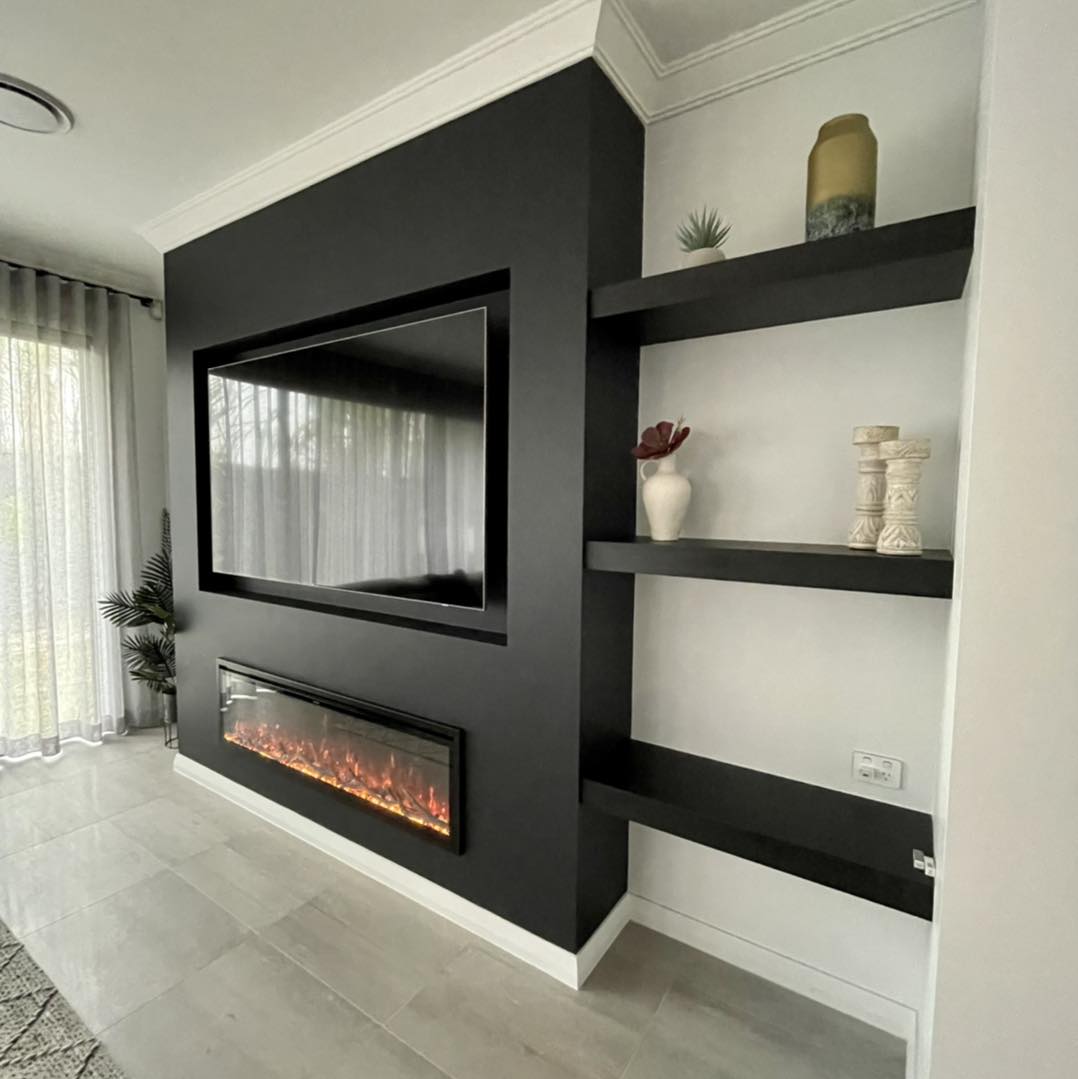 Here we built a custom wall... - Masterfix Projects