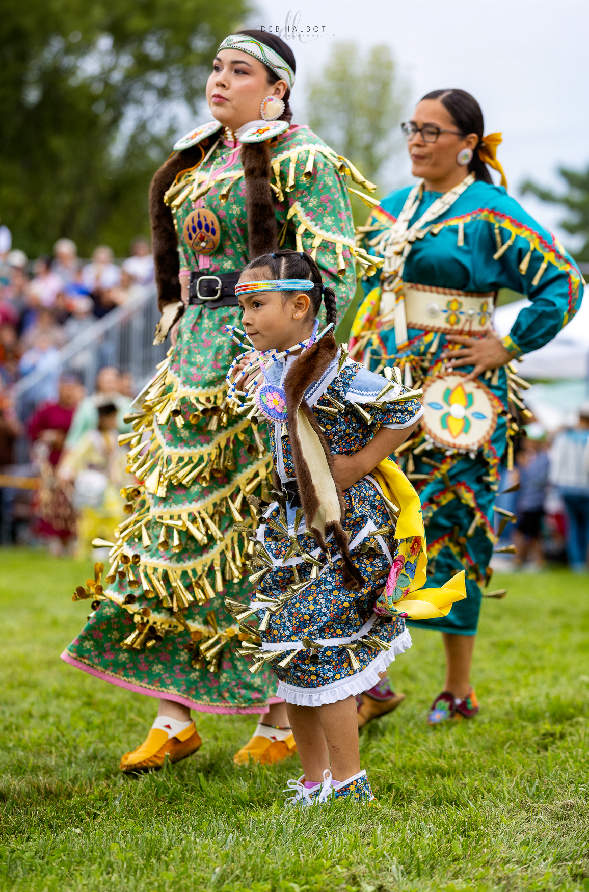 green jingle dress Rama Pow Wow's dancers and their healing tradition toddler jingle dress regalia