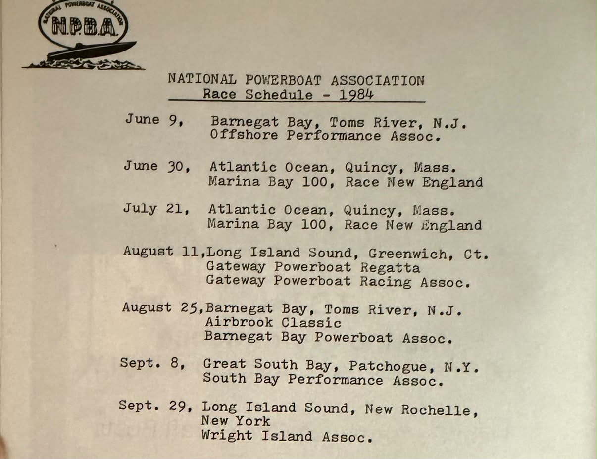 Offshore - 1978 - Benihana Grand Prix Pt. Pleasant NJ - Bill