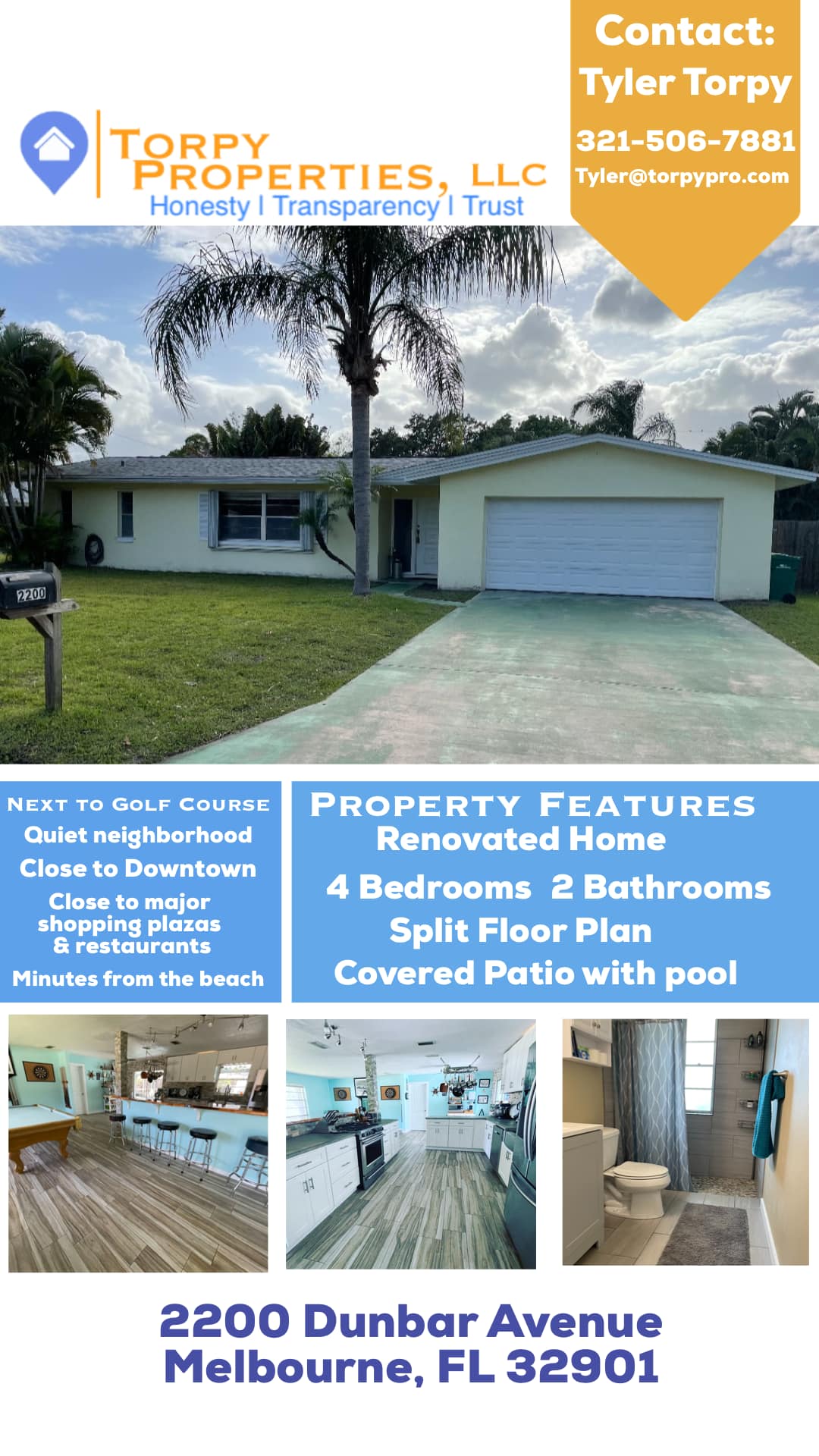 Torpy Properties LLC | Melbourne FL