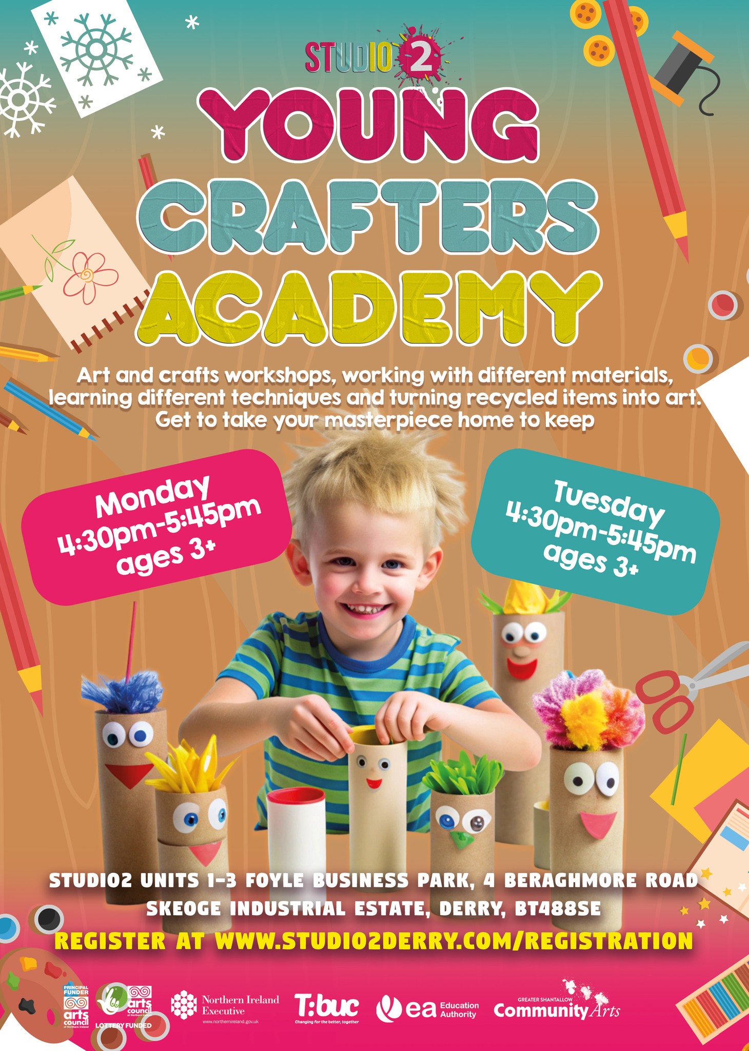 Studio - Join Emma for fun-filled Arts & Crafts Workshops designed for ...