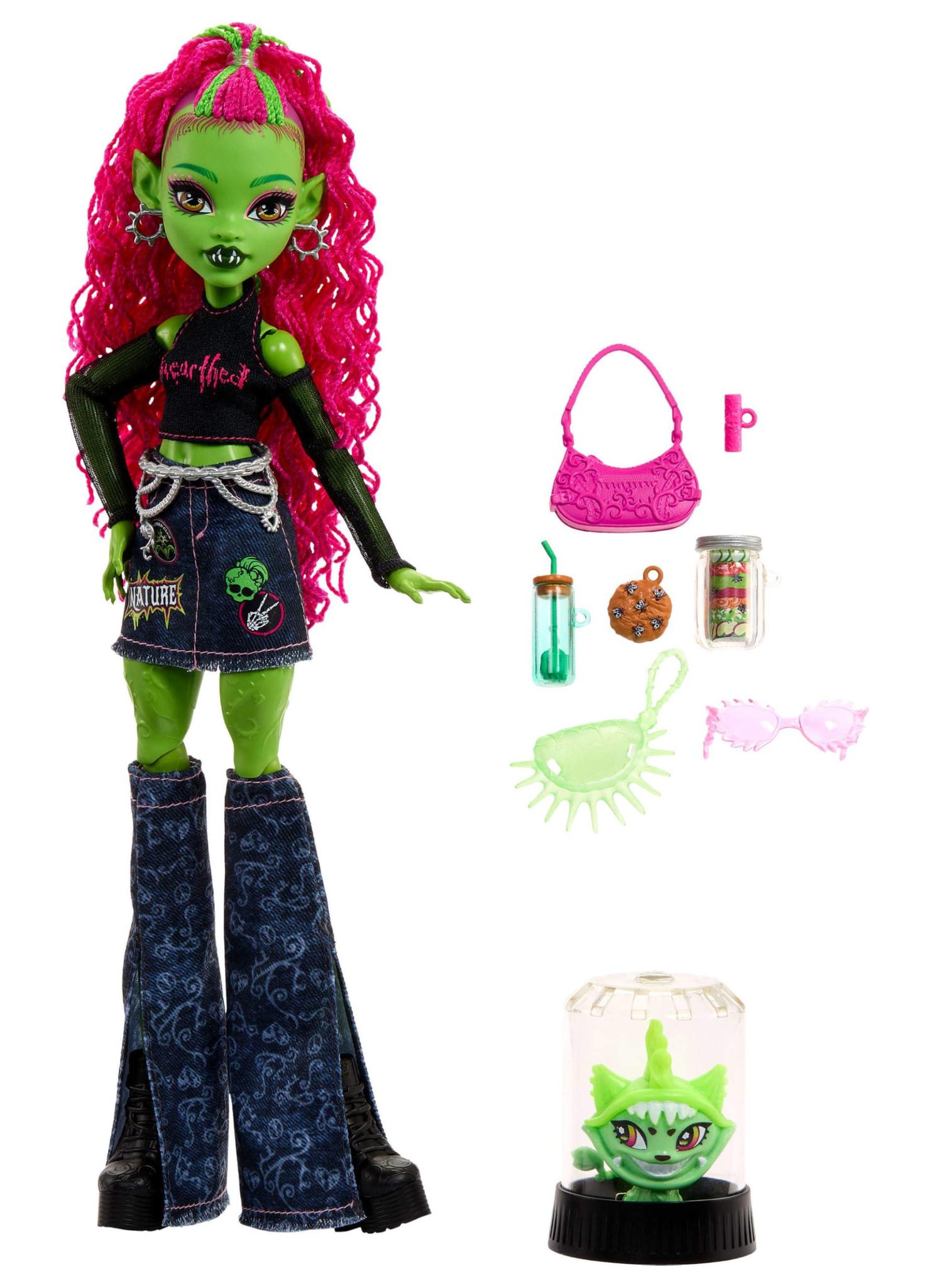 Venus McFlytrap 🌿🌎🪴 - Core Refresh Doll 🎒📚 MH G3 💀🖤 - 2027