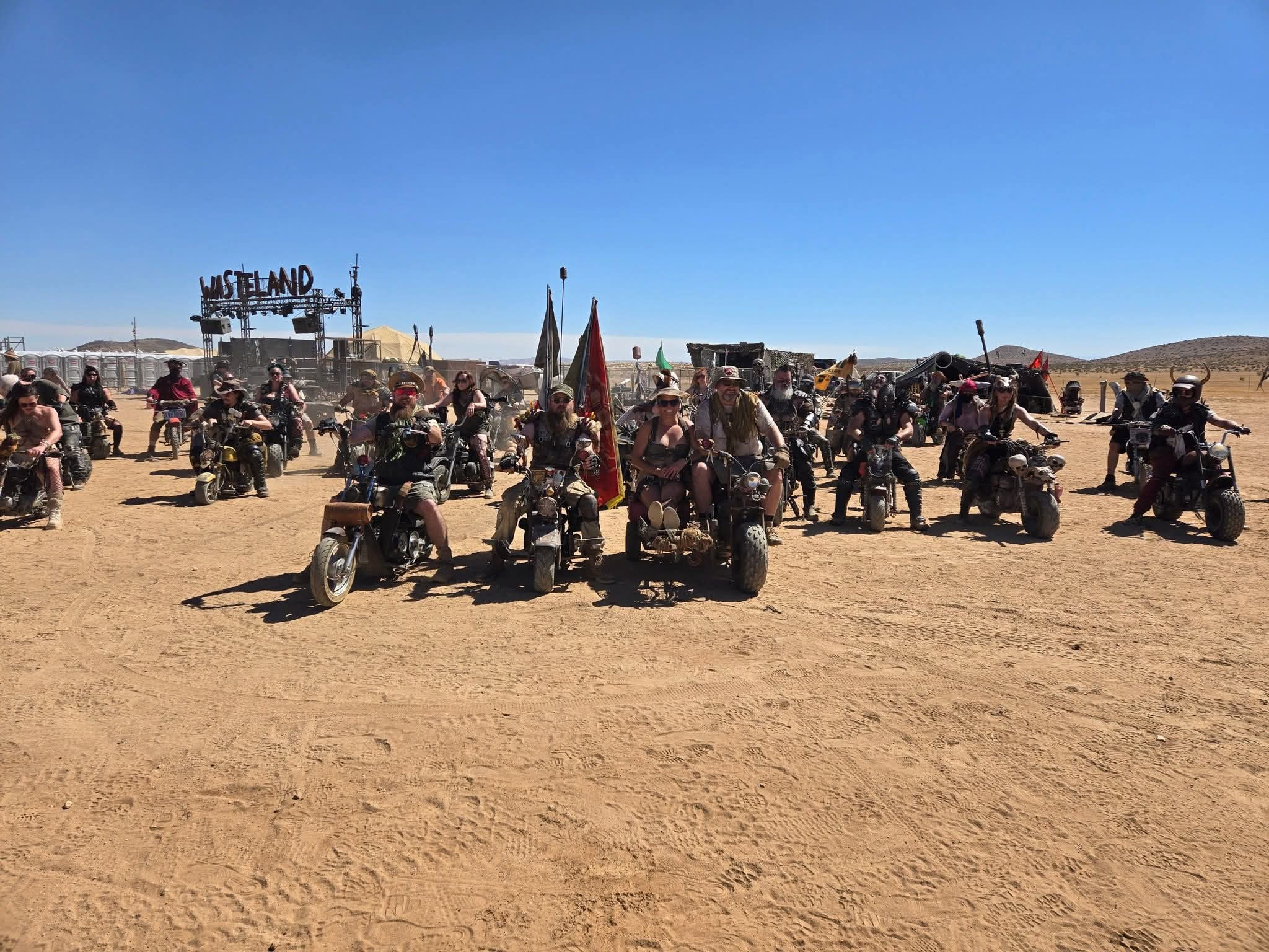Wasteland Mini-Bike Meetup, Contest, and Ride Around