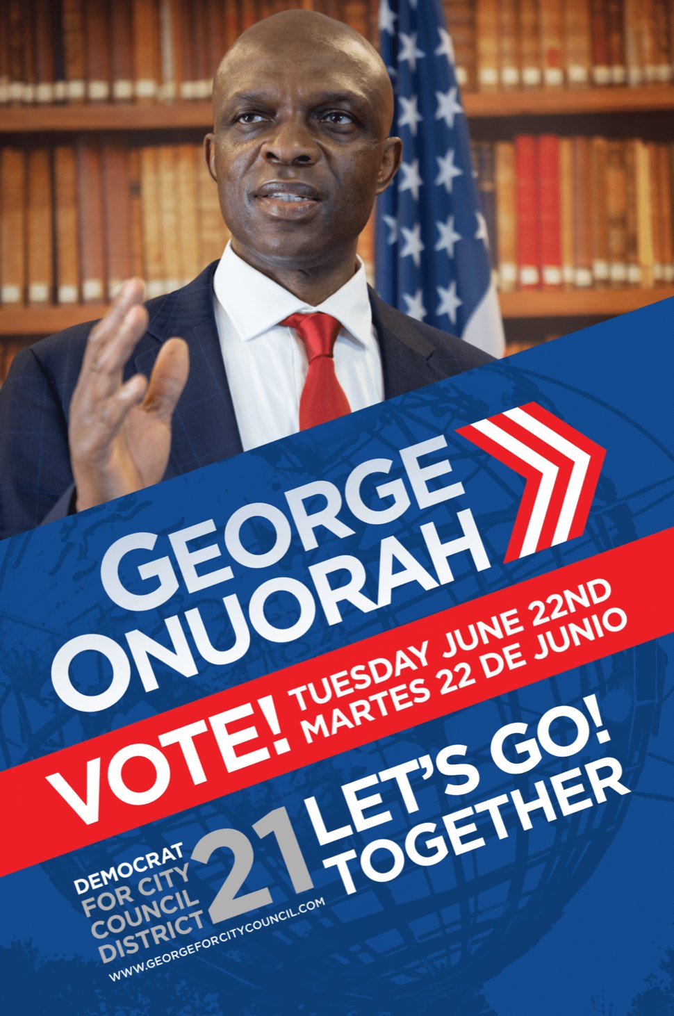 George For City Council - Early voting begins today! Rank George ...