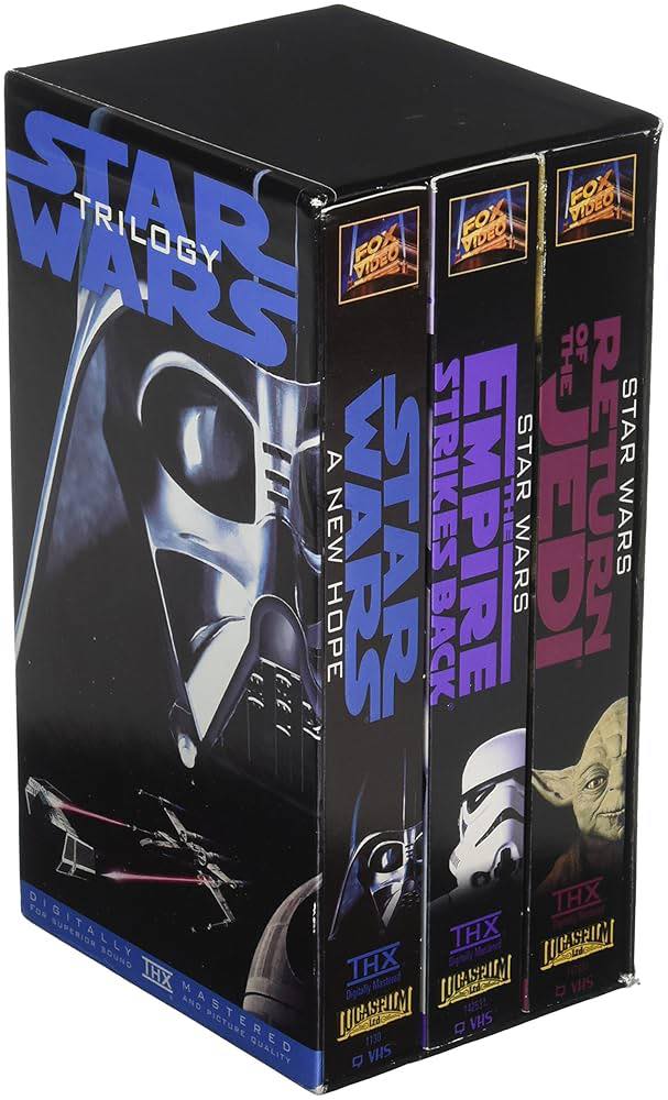 30th anniversary of THX digitally mastered Star Wars trilogy VHS