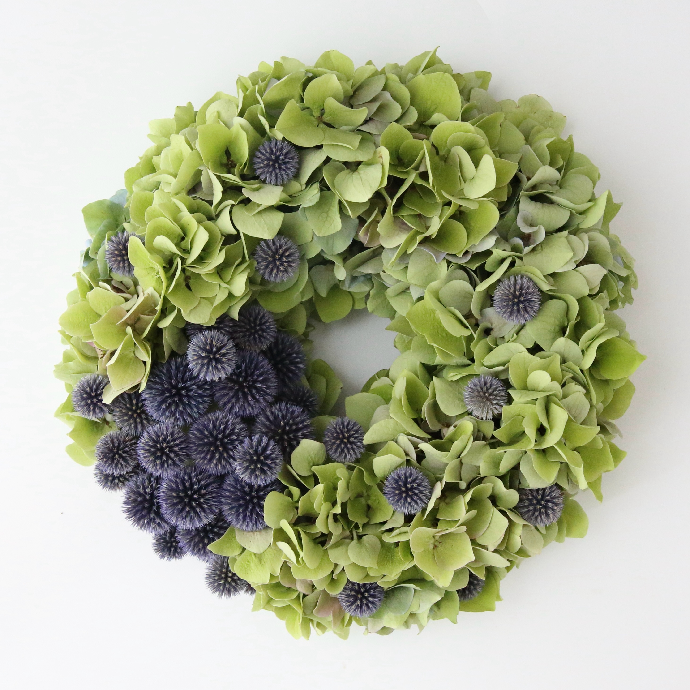 ユーカリとスターチスのリース。 #ユーカリ #ユーカリリース #宙花