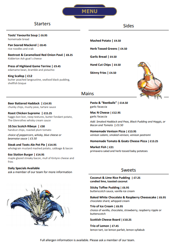 📣📣Introducing our new menu!📣📣 The... - The Station Hotel | Facebook
