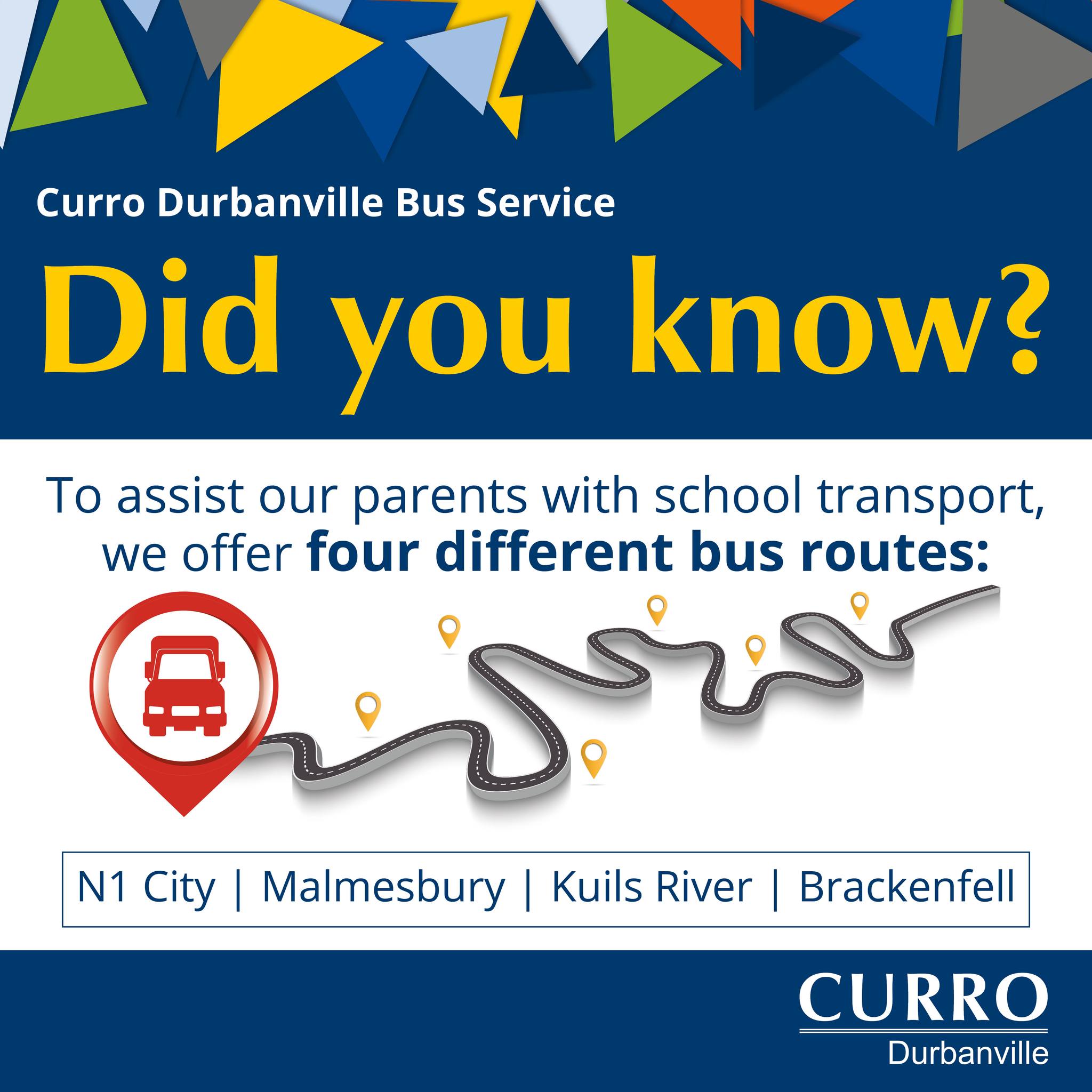 DID YOU KNOW? To assist... - Curro Durbanville High School