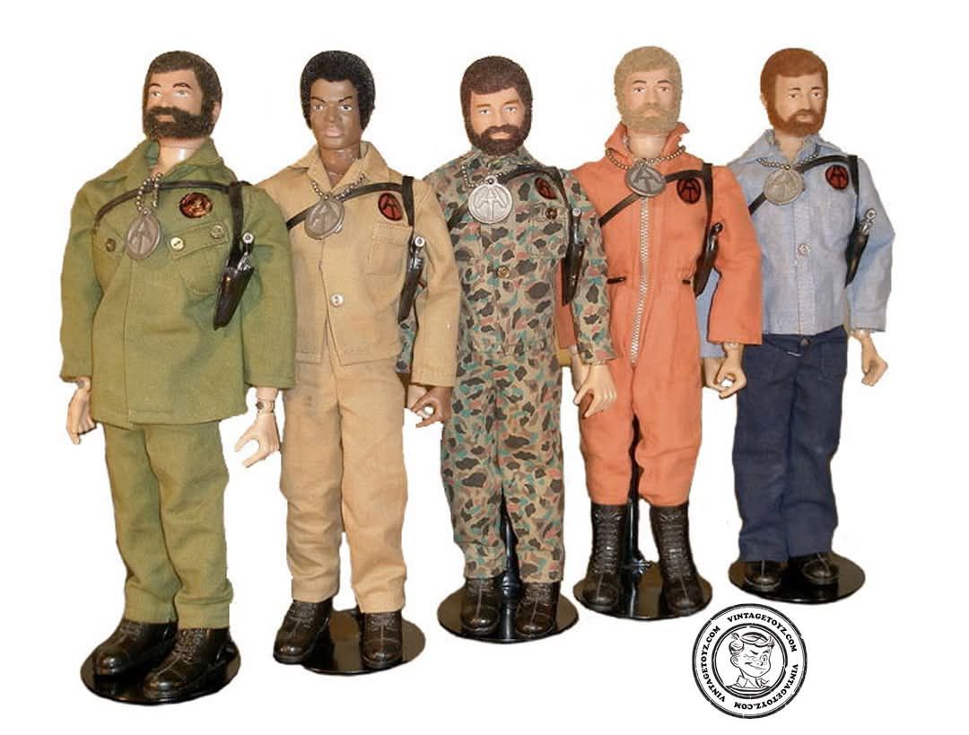 The 1970's GI Joe Adventure team is ready to be deployed.