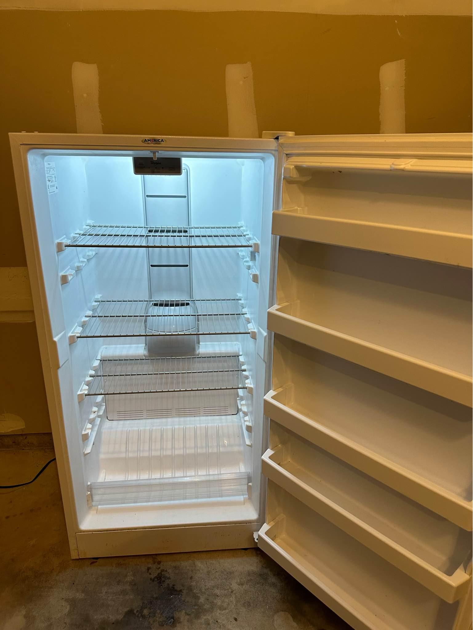 Upright Whirlpool Freezer Refrigerators & Freezers Toughkenamon