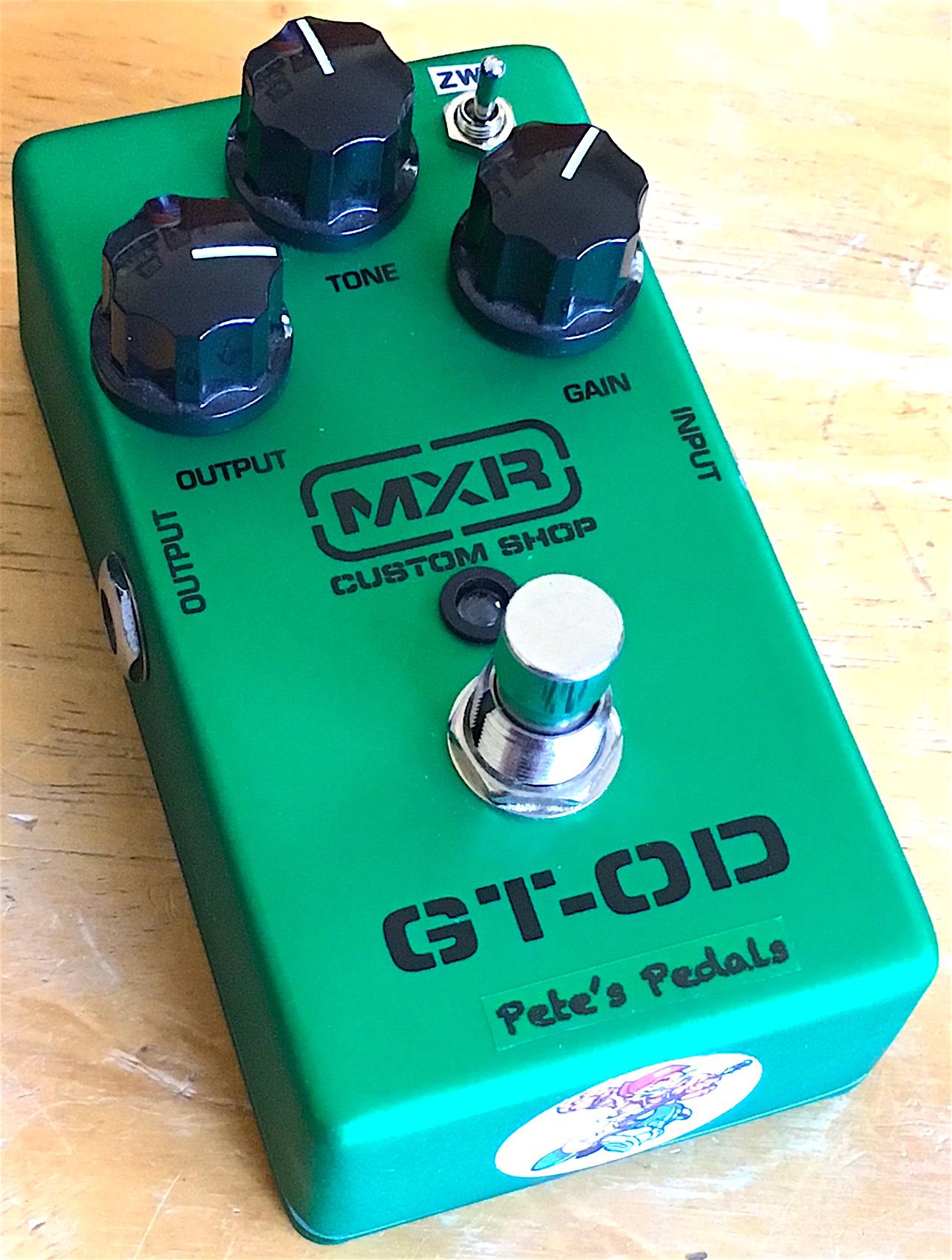 Mxr Classic Overdrive Modified with External Switch