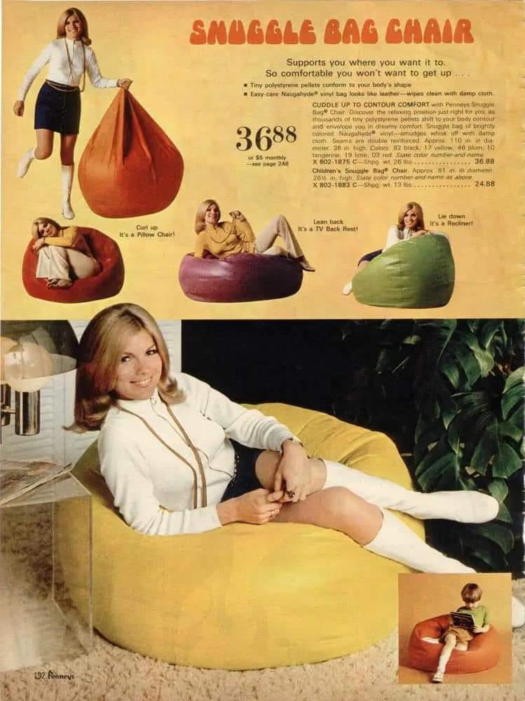 1970s beanbags Love the Fonz!