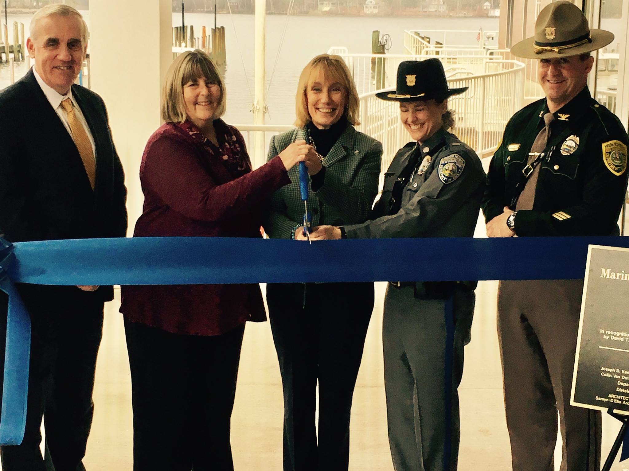 Ribbon cutting yesterday at the... - Samyn-D'Elia Architects