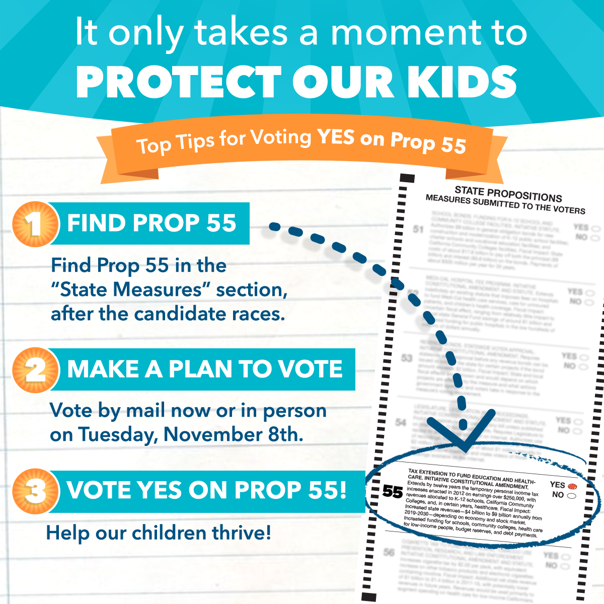 Yes On 55 - Prop 55