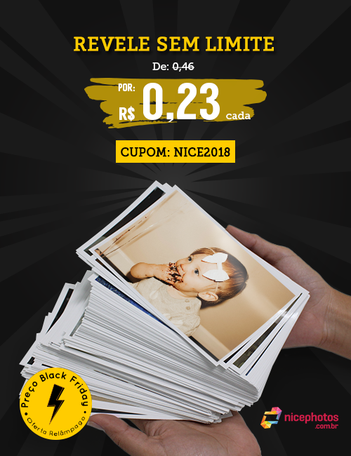 Nicephotos - 🔥 Promoção Relâmpago 🔥 • Revele Sem Limite de...