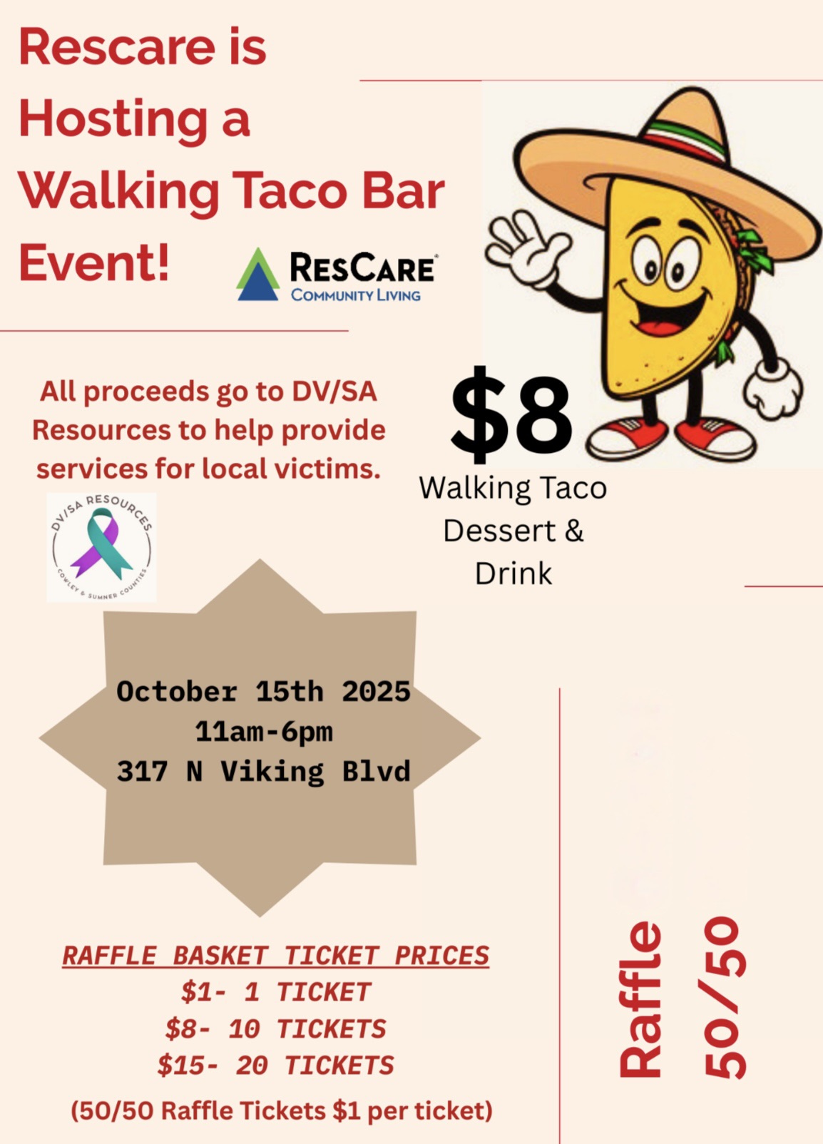 ResCare: Walking Tacos!