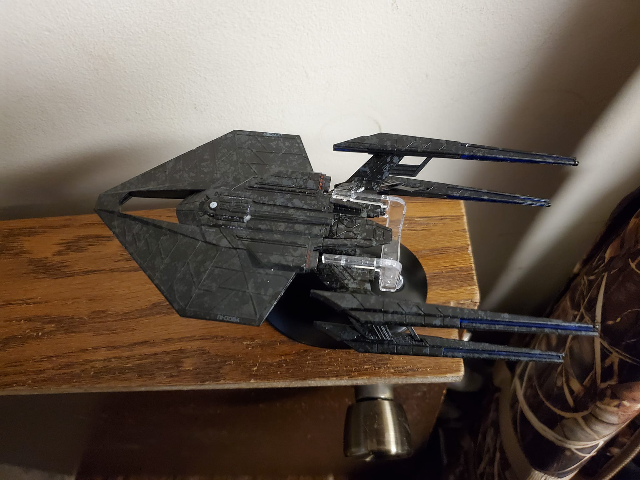 This is the Nimrod Class Starship, a class of stealth ship