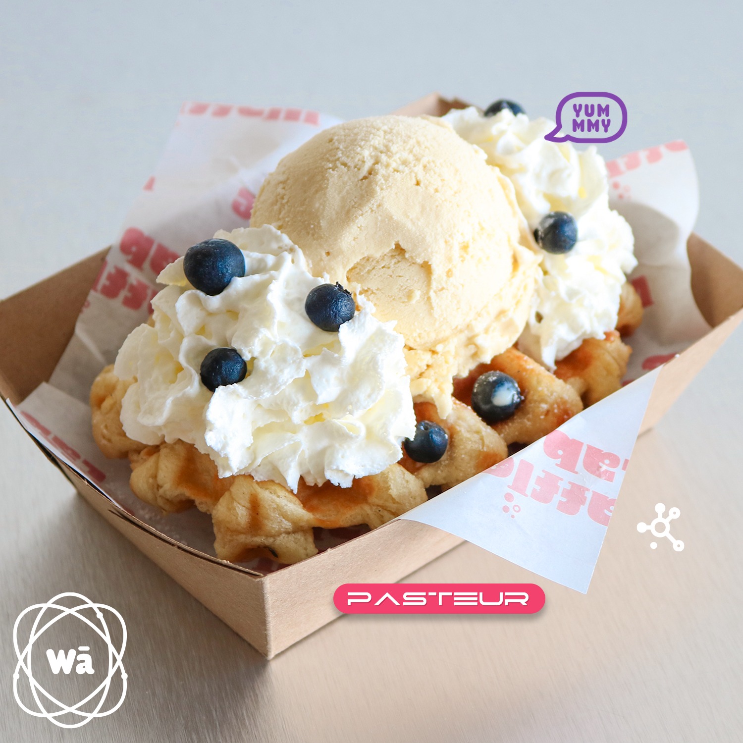 Waffle Lab - Endúlzate la vida con un PASTEUR de Waffle...