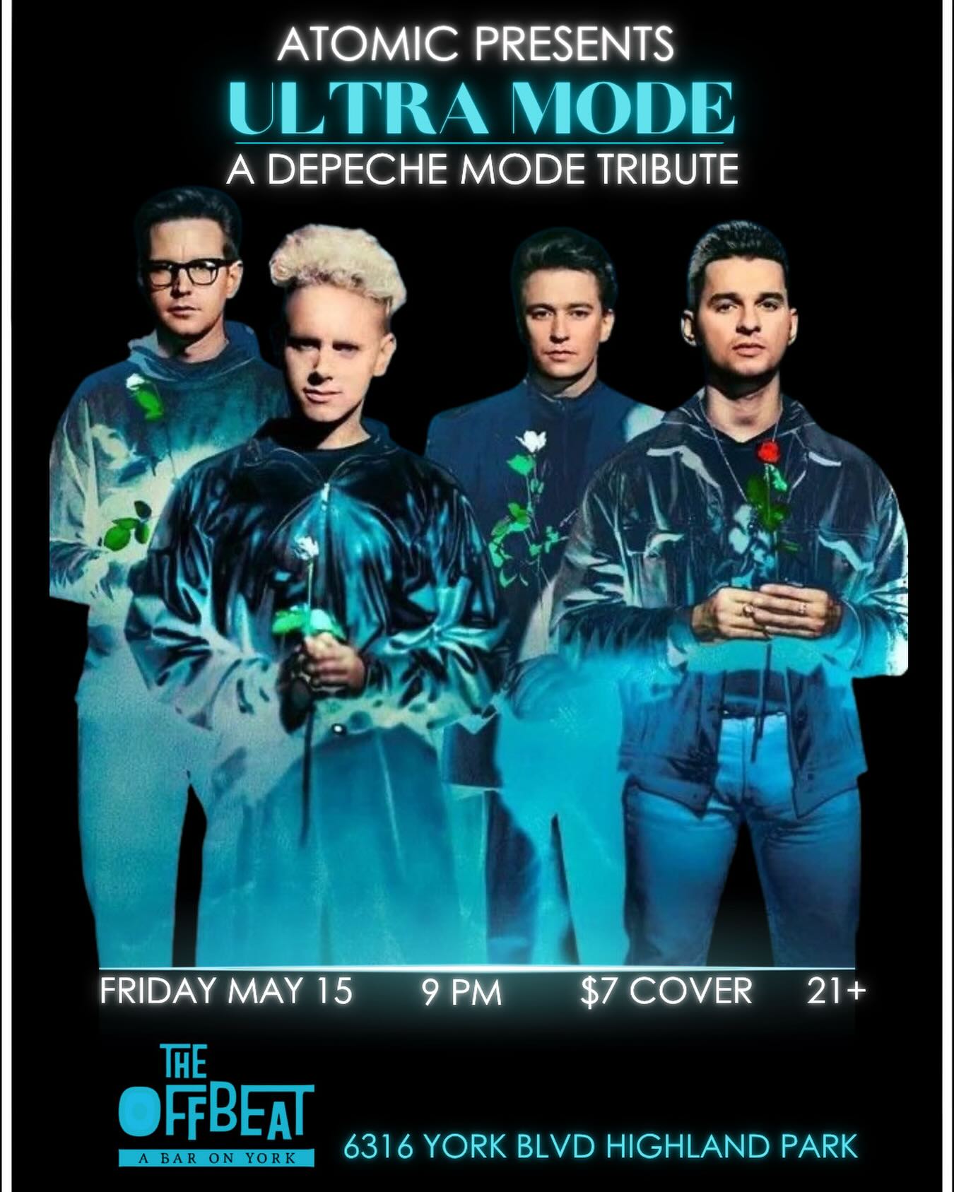 Depeche Mode tribute band Ultra Mode at The Offbeat
