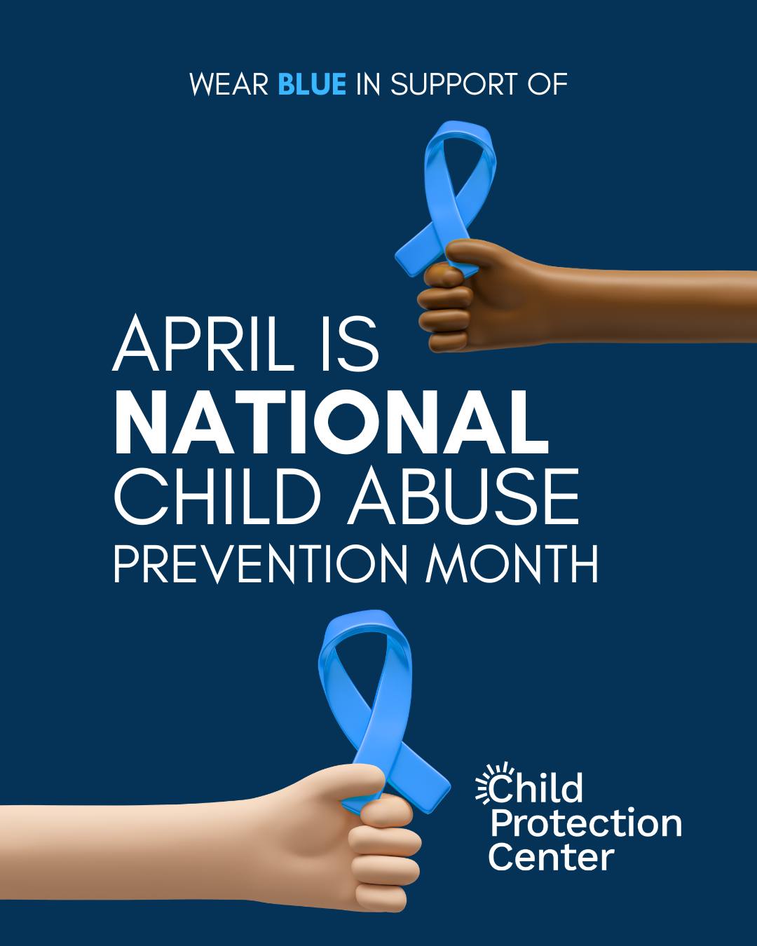 Child - April is National Child Abuse Prevention & Awareness Month. 💙 ...