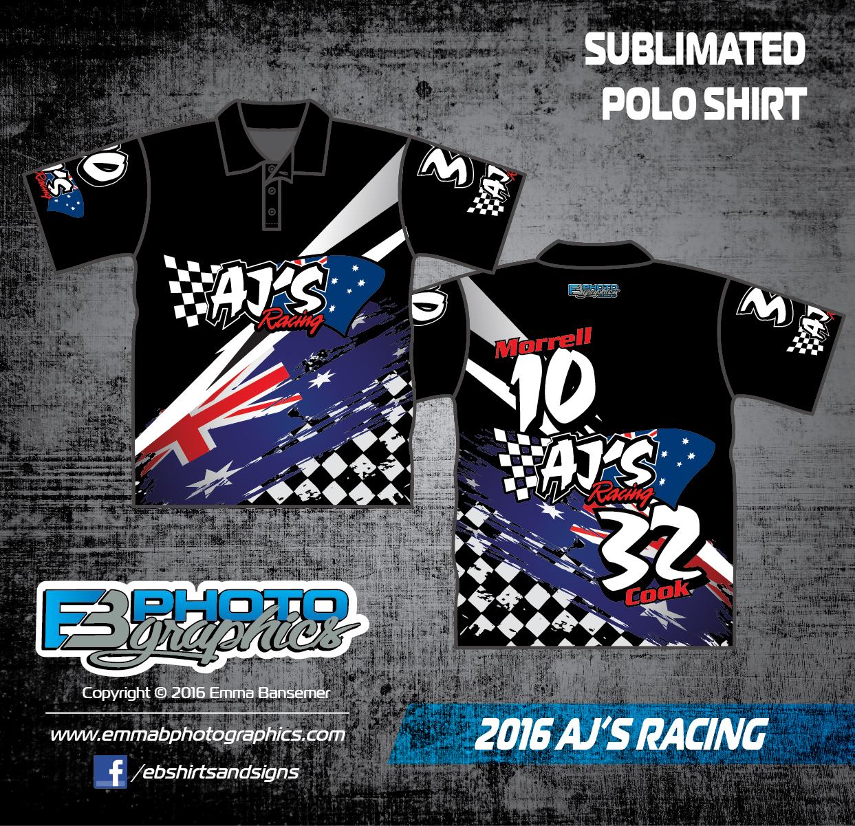 EB Graphics -... - EB Graphics - Racewear • Signs • Design