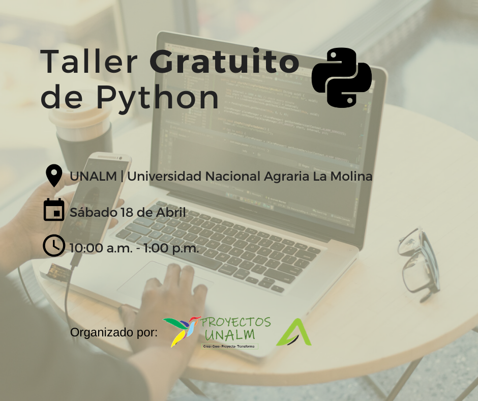 AURUS Perú - ⚡⚡ TALLER GRATUITO DE PYTHON ⚡⚡ Python es un... | Facebook