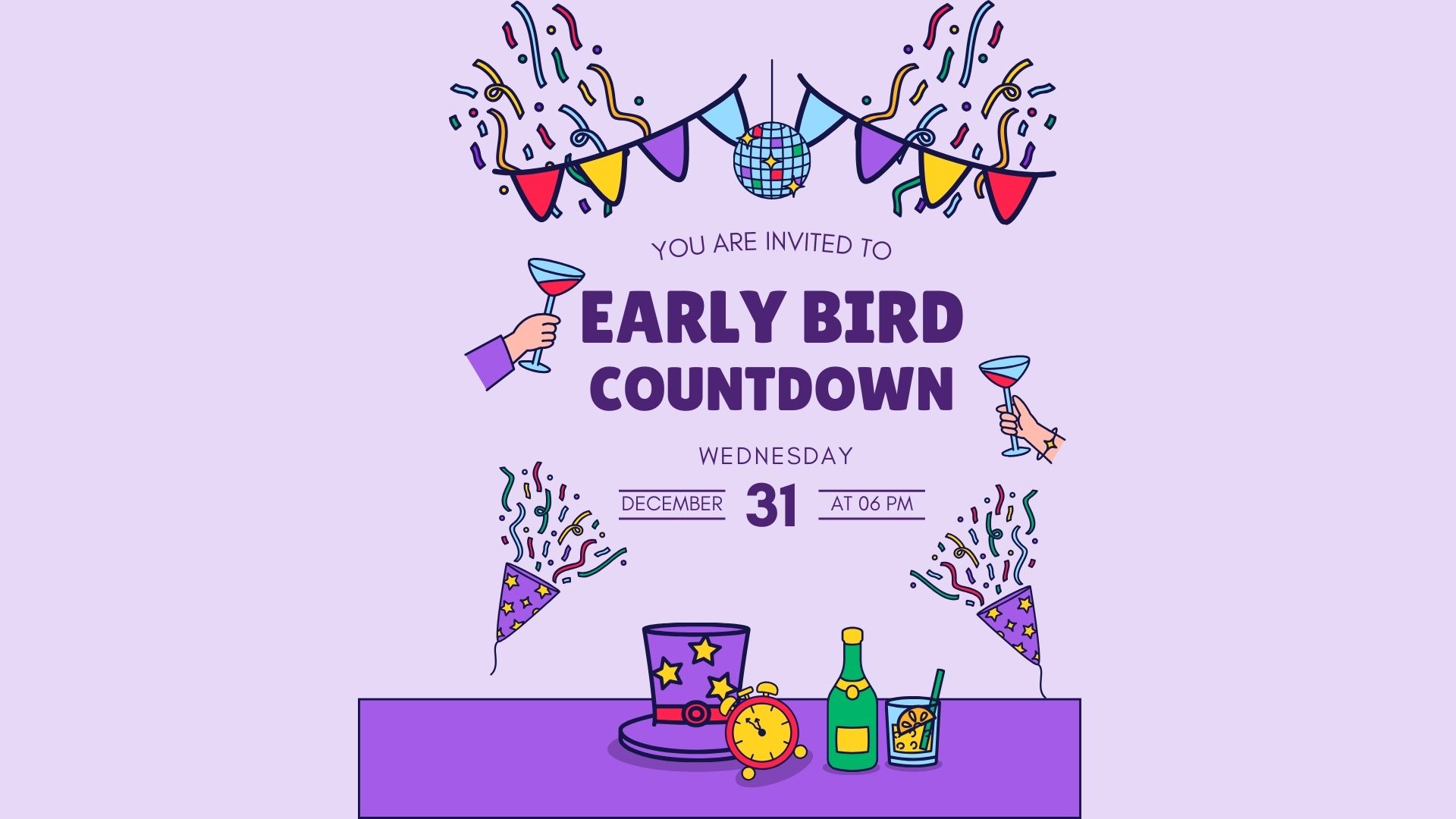 Early Bird Countdown