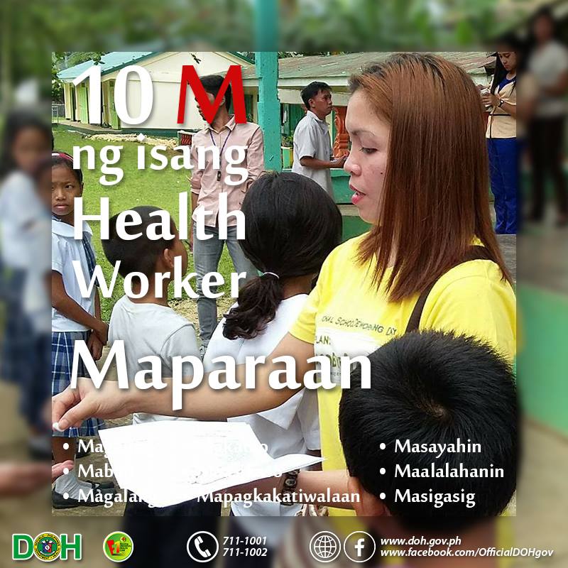 Rizal Medical Center - 10 M na Katangian ng Isang Health Worker ...