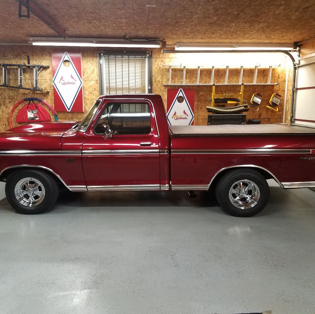 FORD F100 WORLD | Have had Ole Red 49 years,my brother's helped with ...