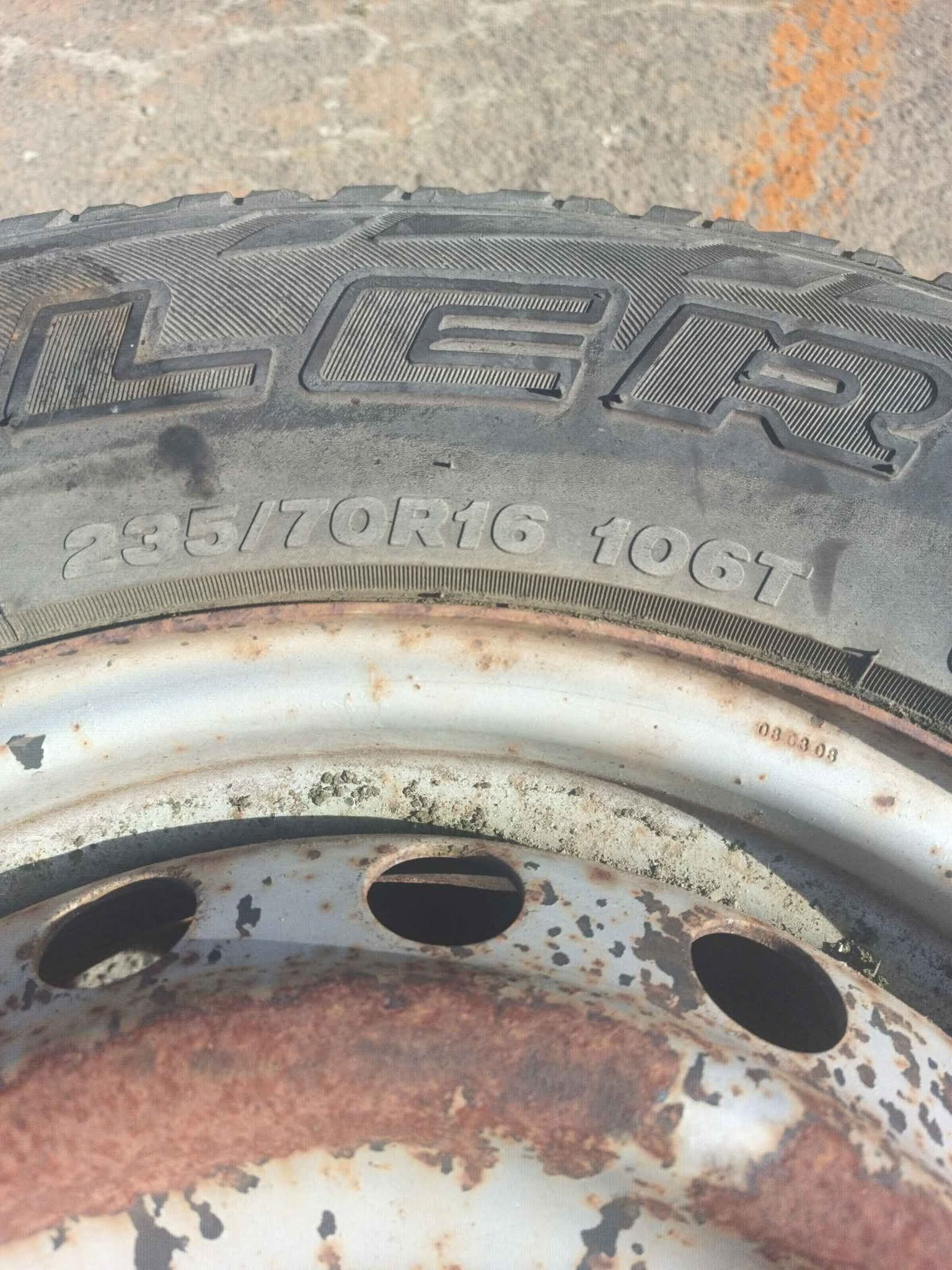 4x tyres and rims - Car Wheels, Tires & Parts - Lauriston, New Zealand ...