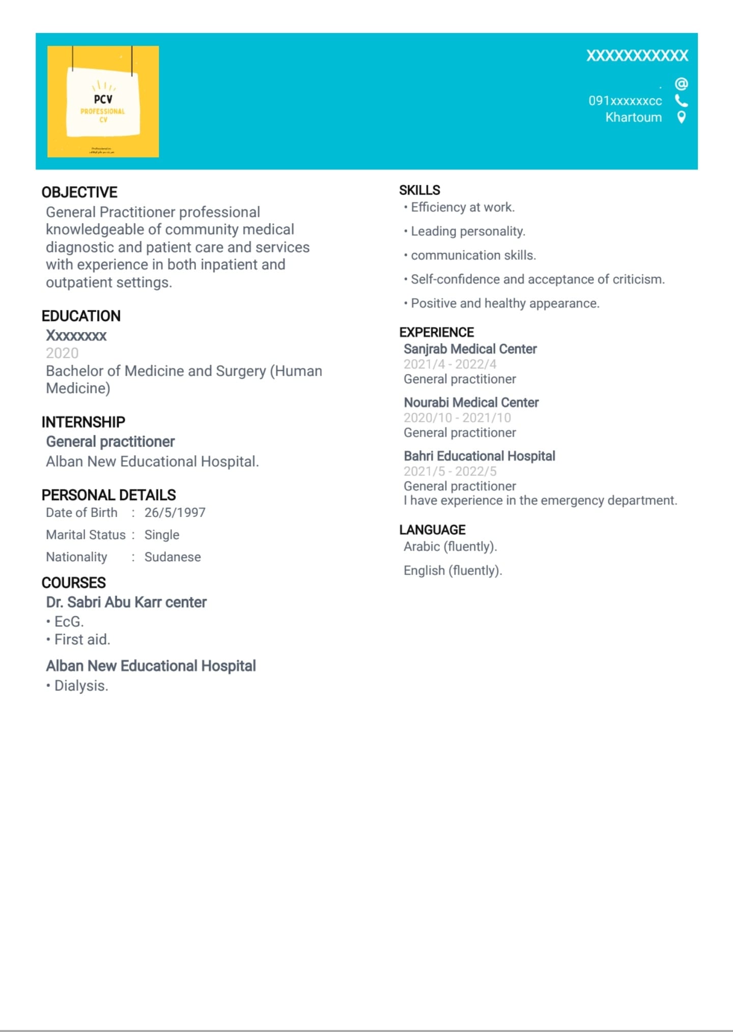 CV Professional