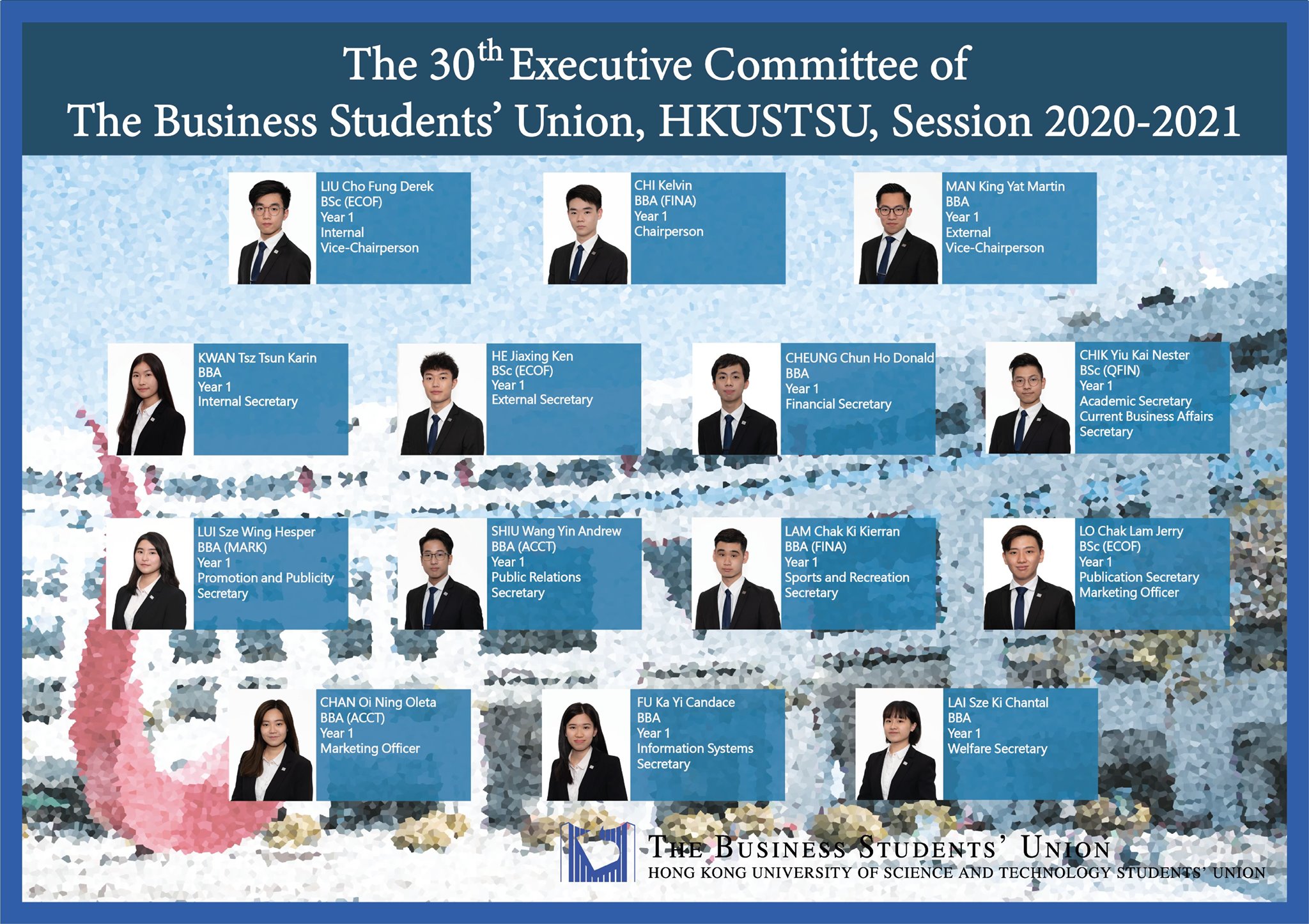 HKUST - 【Inauguration of 30th Executive Committee of Business Student’s ...