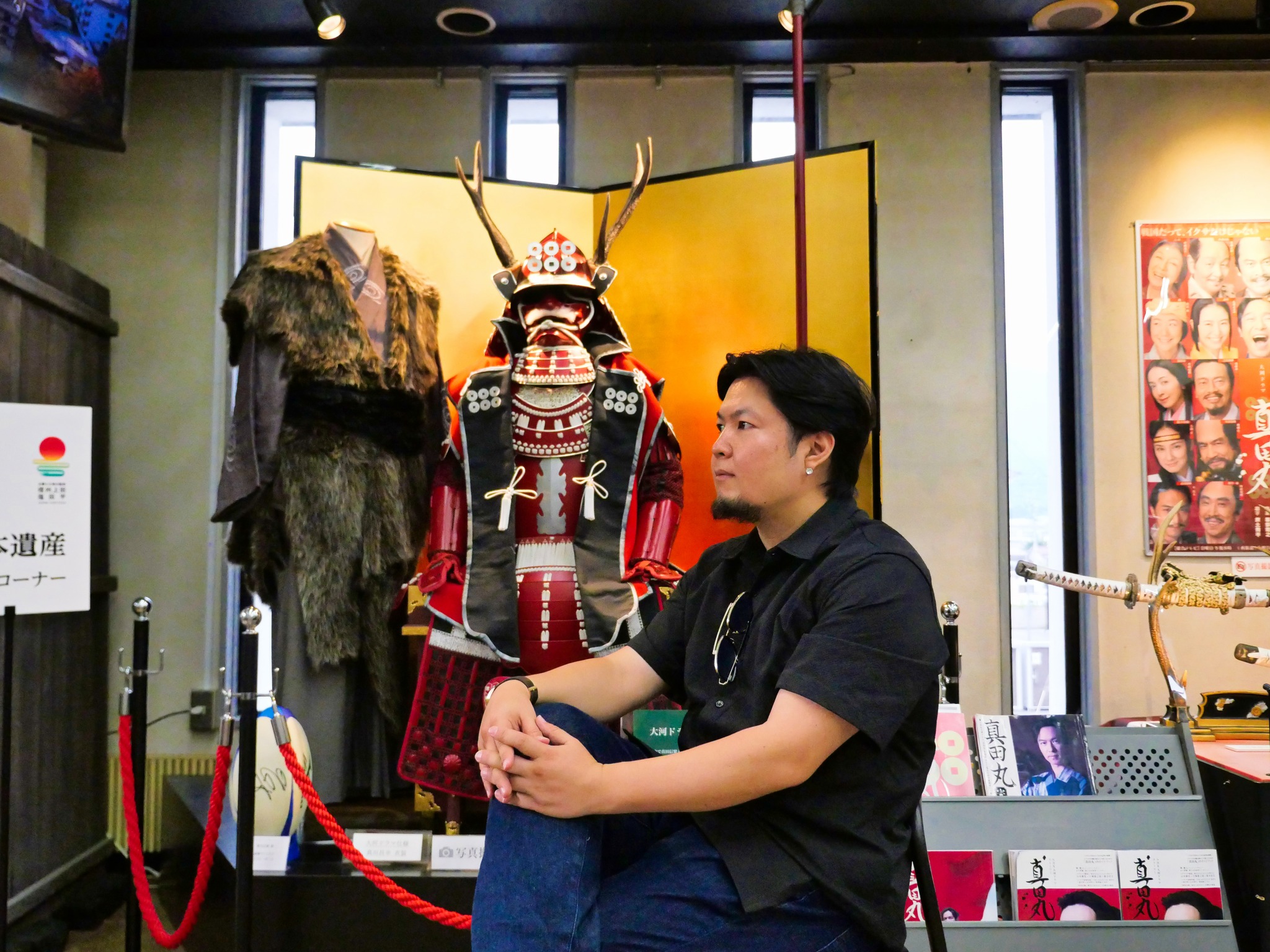 NHK大河ドラマ真田丸で堺雅人が使用した兜。 The armor worn by Masato
