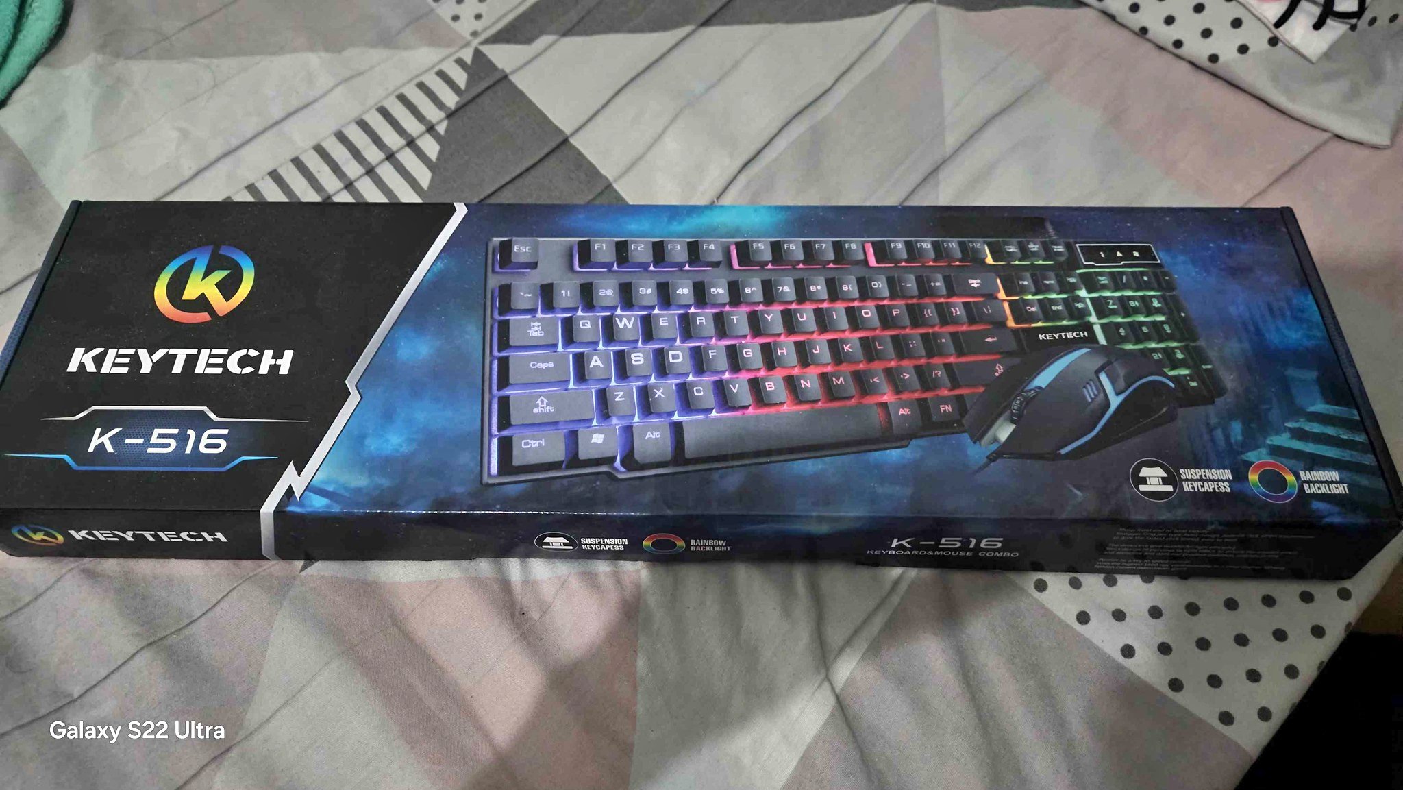 Keytech K-516 Gaming keyboard and mouse - Keyboards & Keypads - Makati ...
