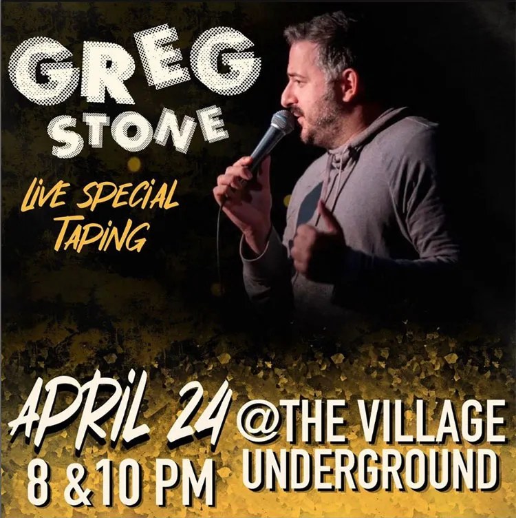 Greg Stone Special Taping | Village Underground @ Comedy Cellar