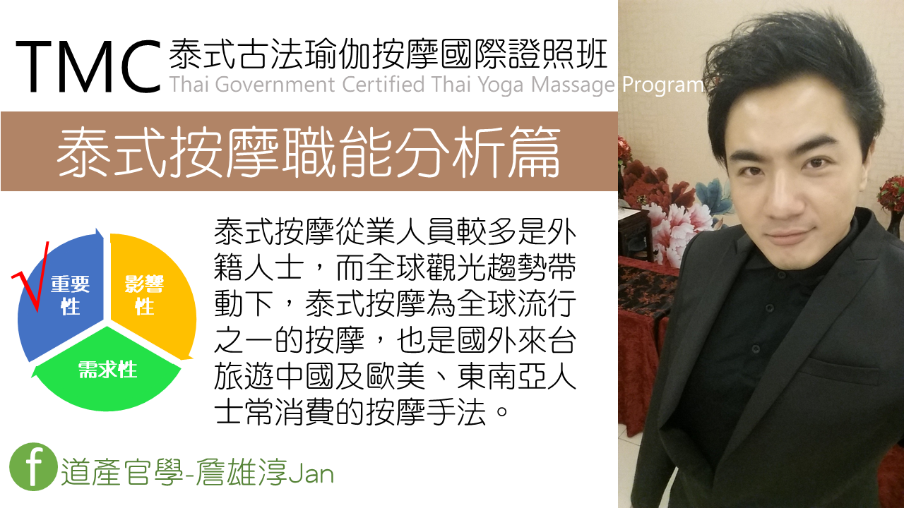 道毉Tao01 - 【泰式按摩職能分析】重要性-流行全球之按摩手法📣 傳統泰式古法瑜伽按摩， 由 #泰國皇室御醫... | Facebook