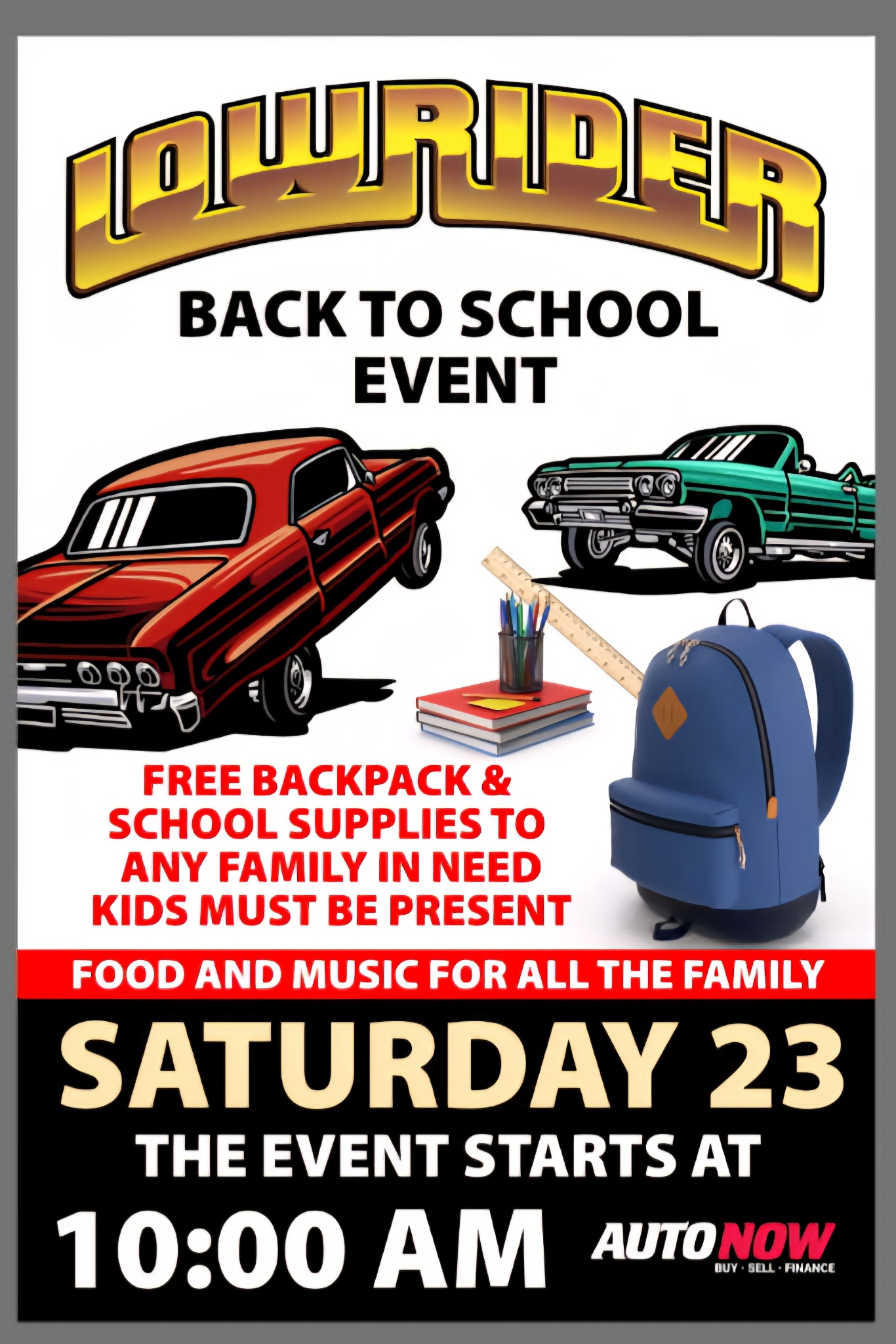 Back to School Lowriders