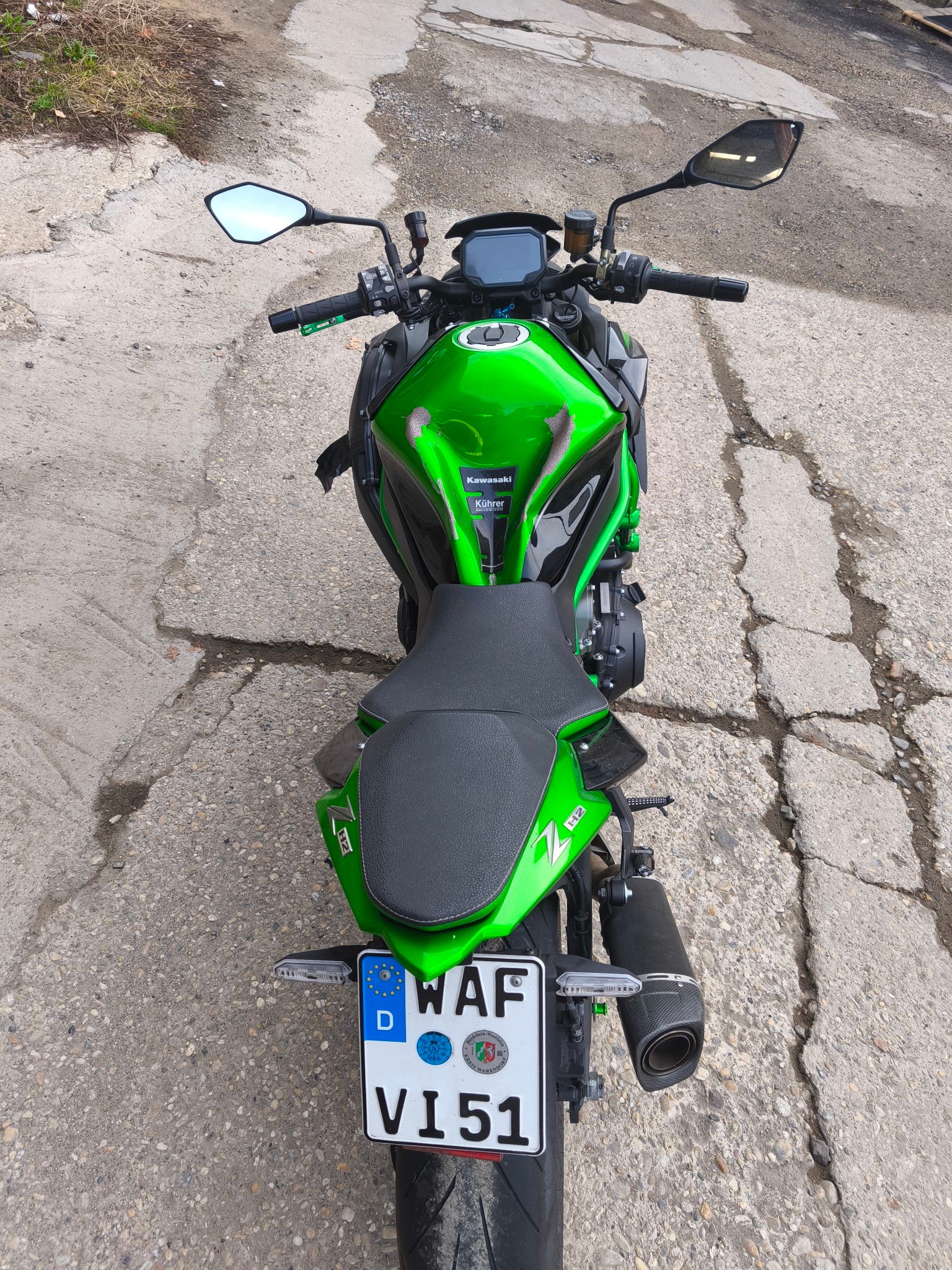 KAWASAKI NINJA Z H2 SE. 2024.02. 10 781 KM. GERMAN PAPERS. 2 KEYS